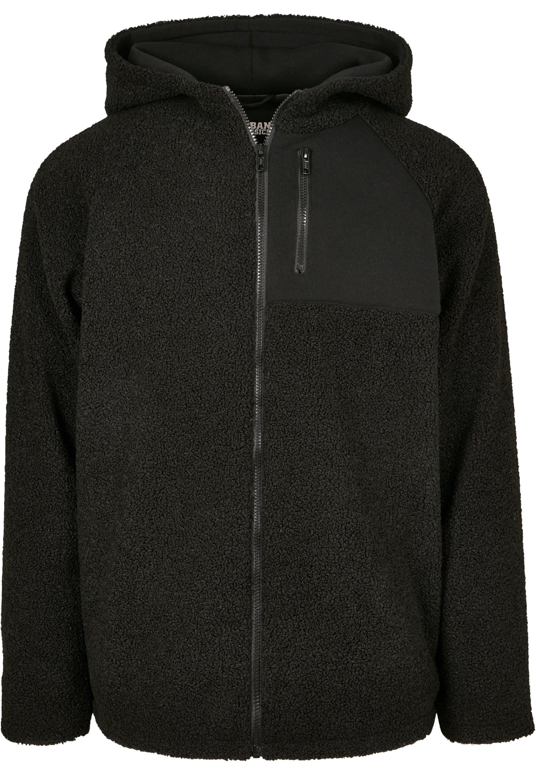 URBAN CLASSICS Allwetterjacke » Herren Hooded Sherpa ...