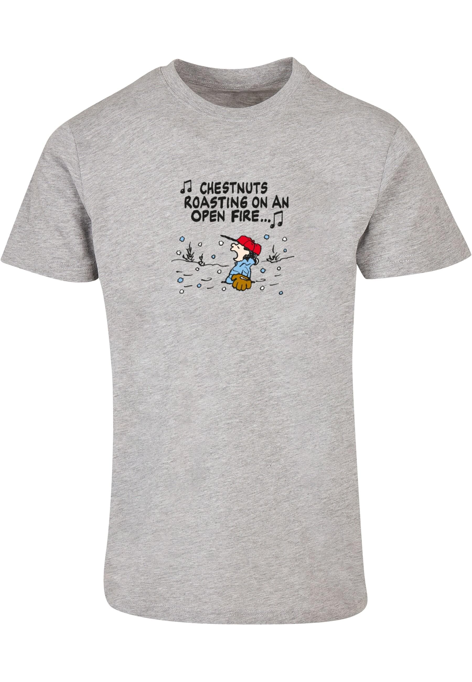 Merchcode T-Shirt »Merchcode Herren Peanuts Chestnuts Basic Round Neck T-Shirt«, (1 tlg.)