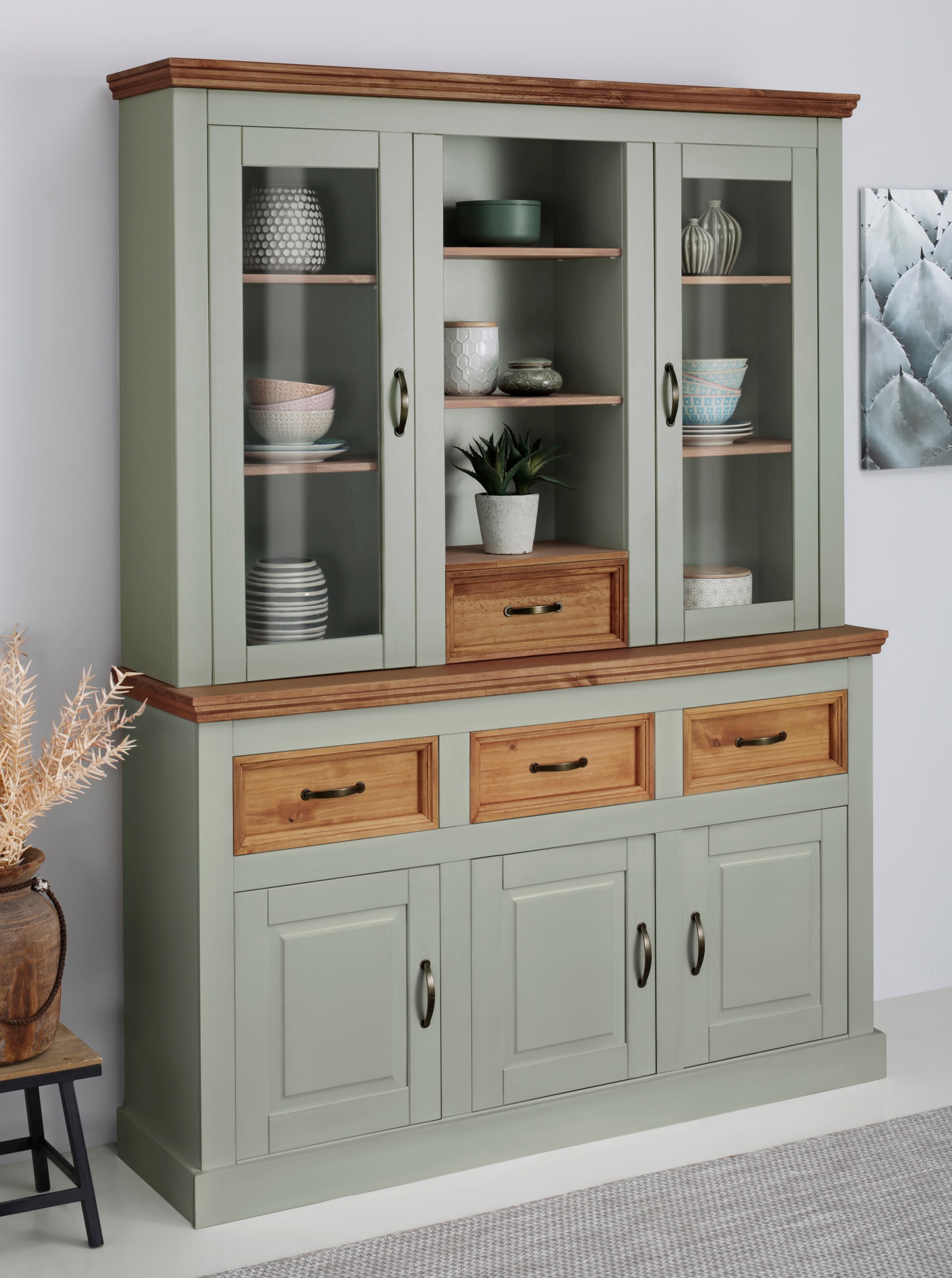 Thumbnail - OTTO home Sideboard "Selma" Kommode aus massivem Kiefernholz, Breite 145 cm
