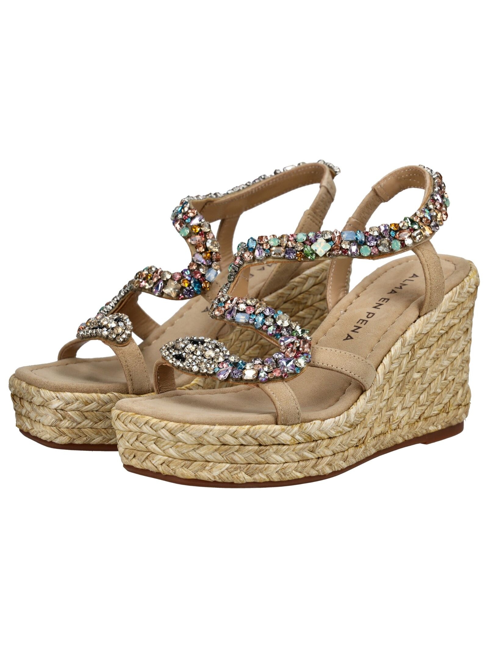 Alma en Pena Keilsandalette »ALMA EN PENA Sandalen Textil«