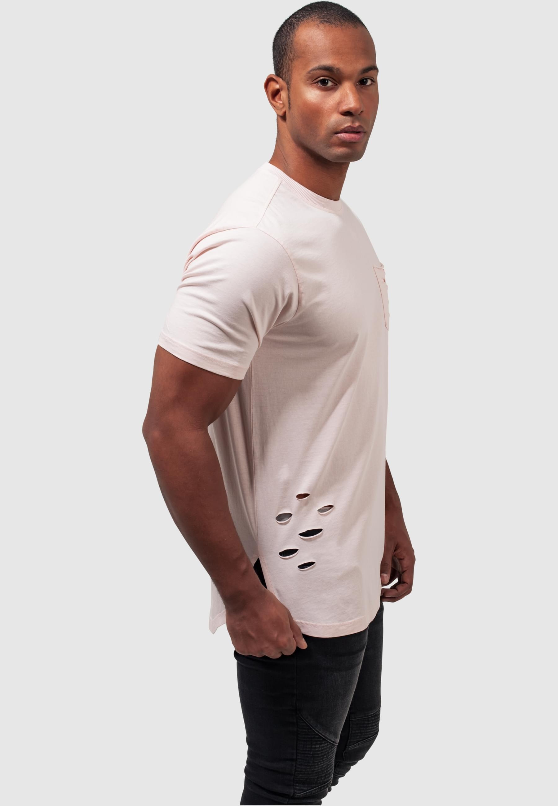URBAN CLASSICS T-Shirt »Urban Classics Herren Ripped Pocket Tee«, (1 tlg.)