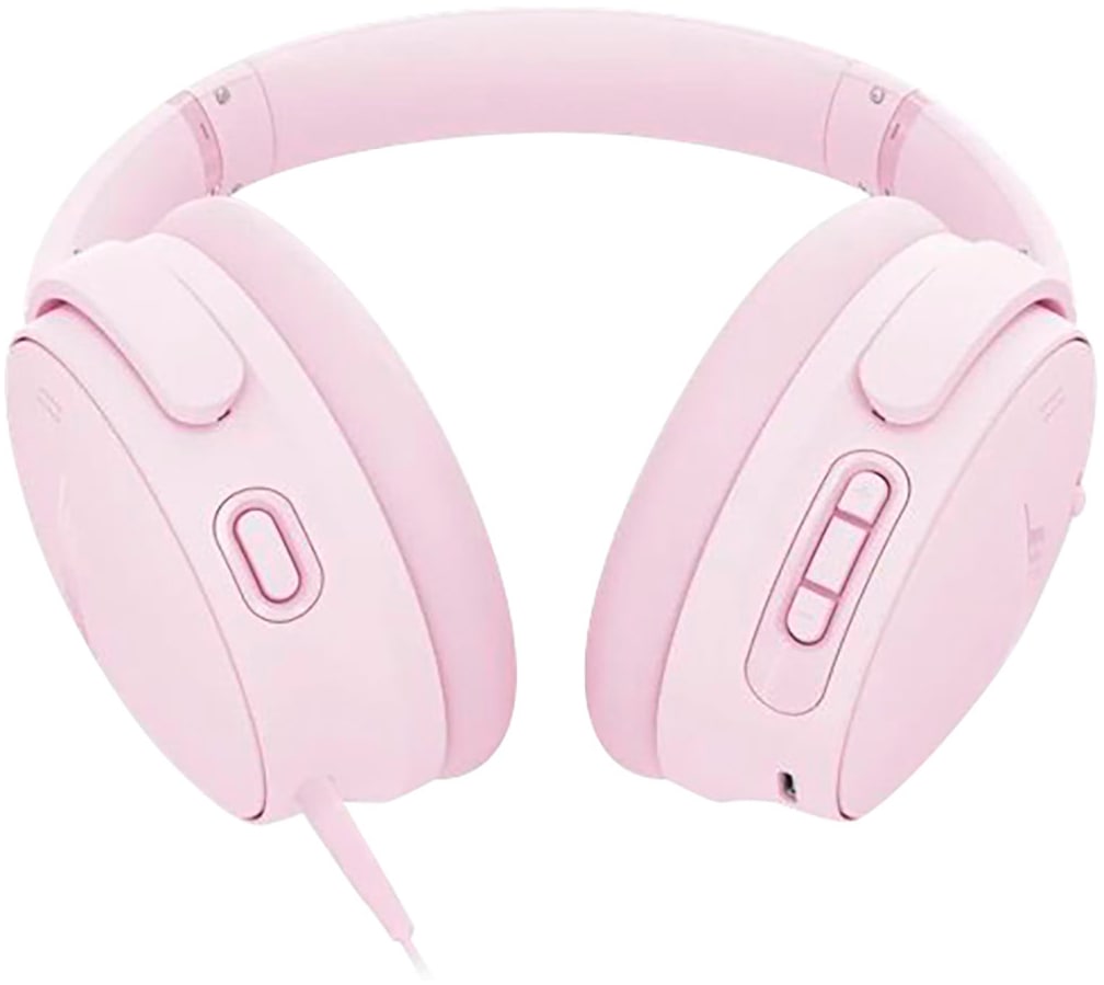 Bose Over-Ear-Kopfhörer »QuietComfort Headphones«, Bluetooth, Transparenzmodus-Multi-Point-Verbindung-Freisprechfunktion-Rauschunterdrückung-Noise-Cancelling, 2 Modi, Anpassbare Einstellungen, Audiokabel mit integriertem Mikrofon