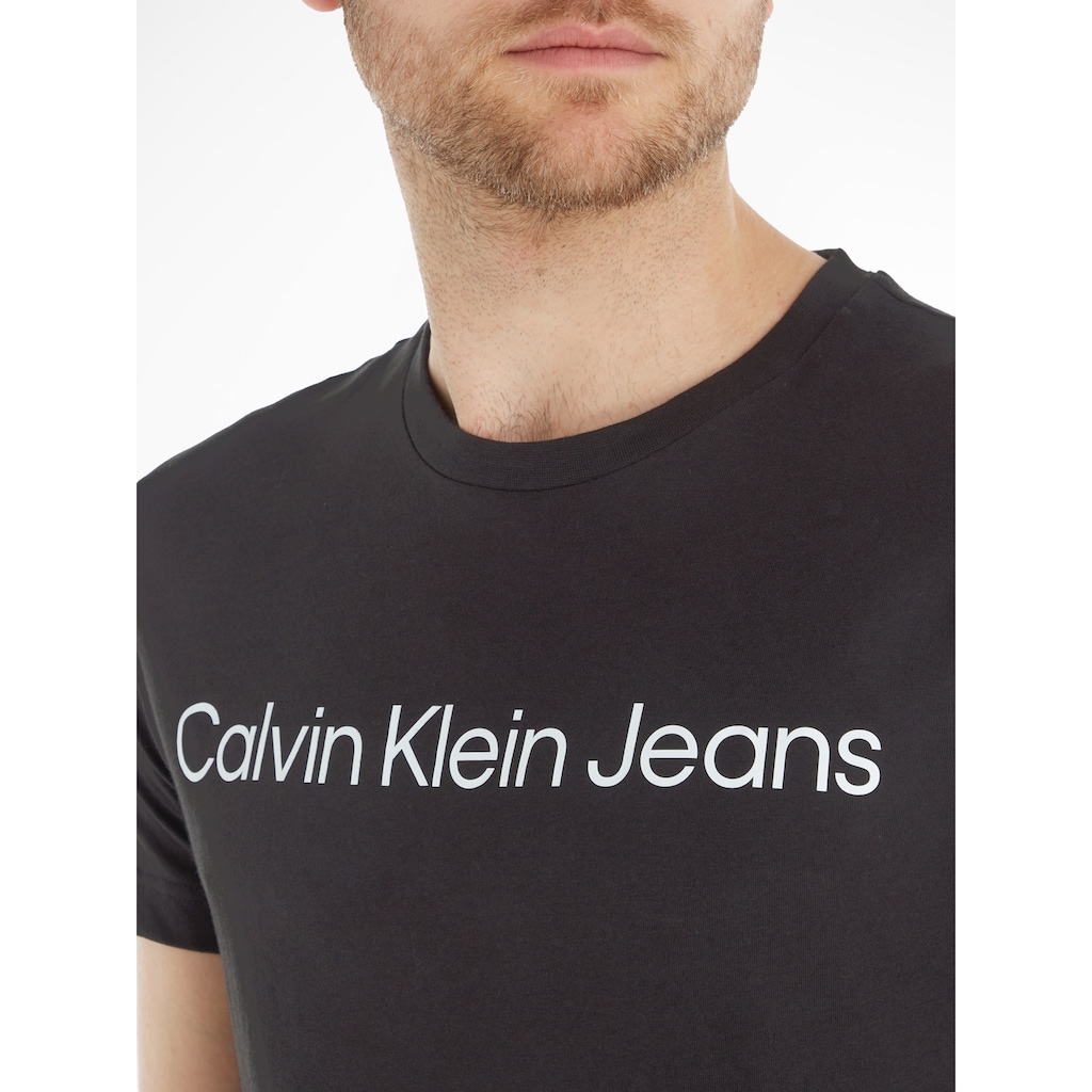 Calvin Klein Jeans T-Shirt »CORE INSTITUTIONAL LOGO SLIM TEE«