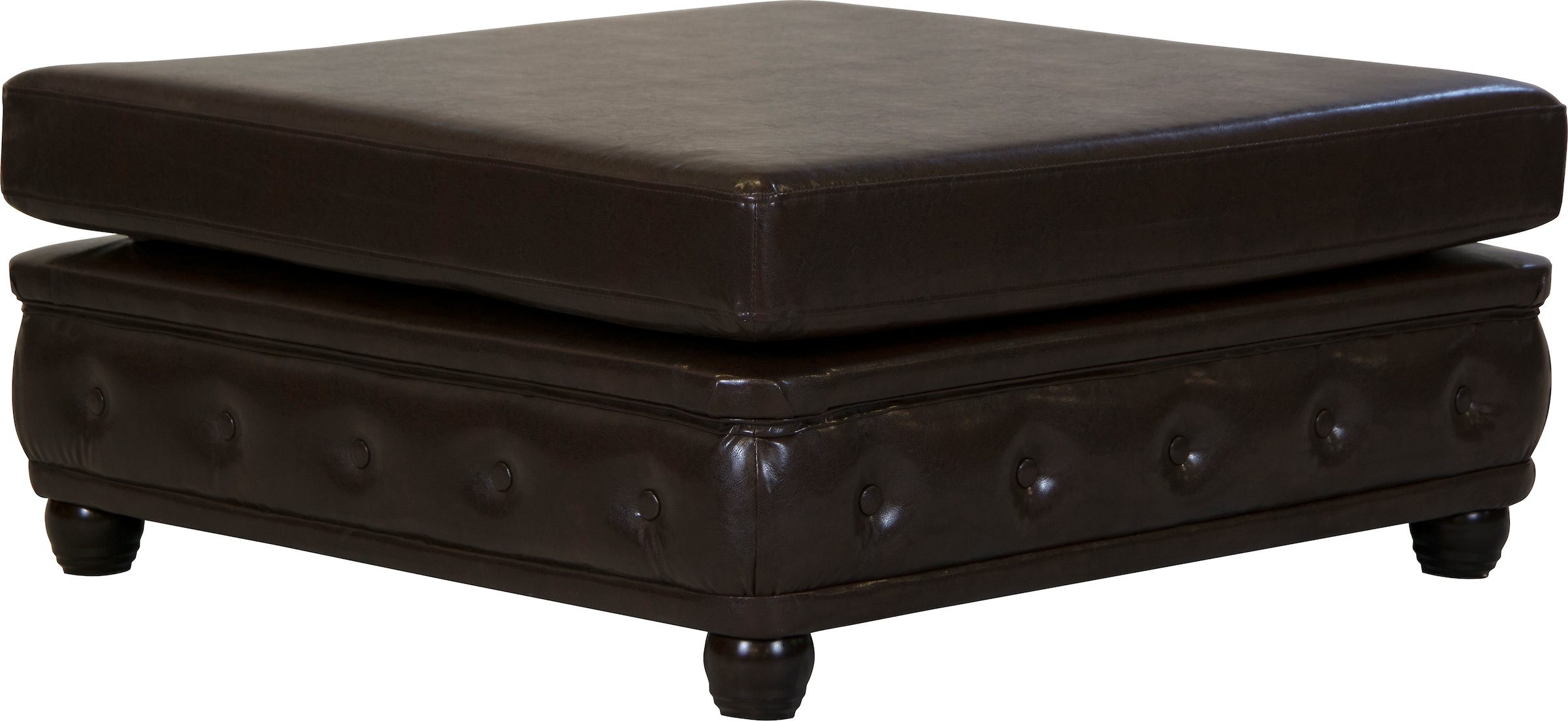 Home affaire Polsterhocker »Rysum«, passend zur Serie "Rysum" B/T/H: 100/100/45 cm