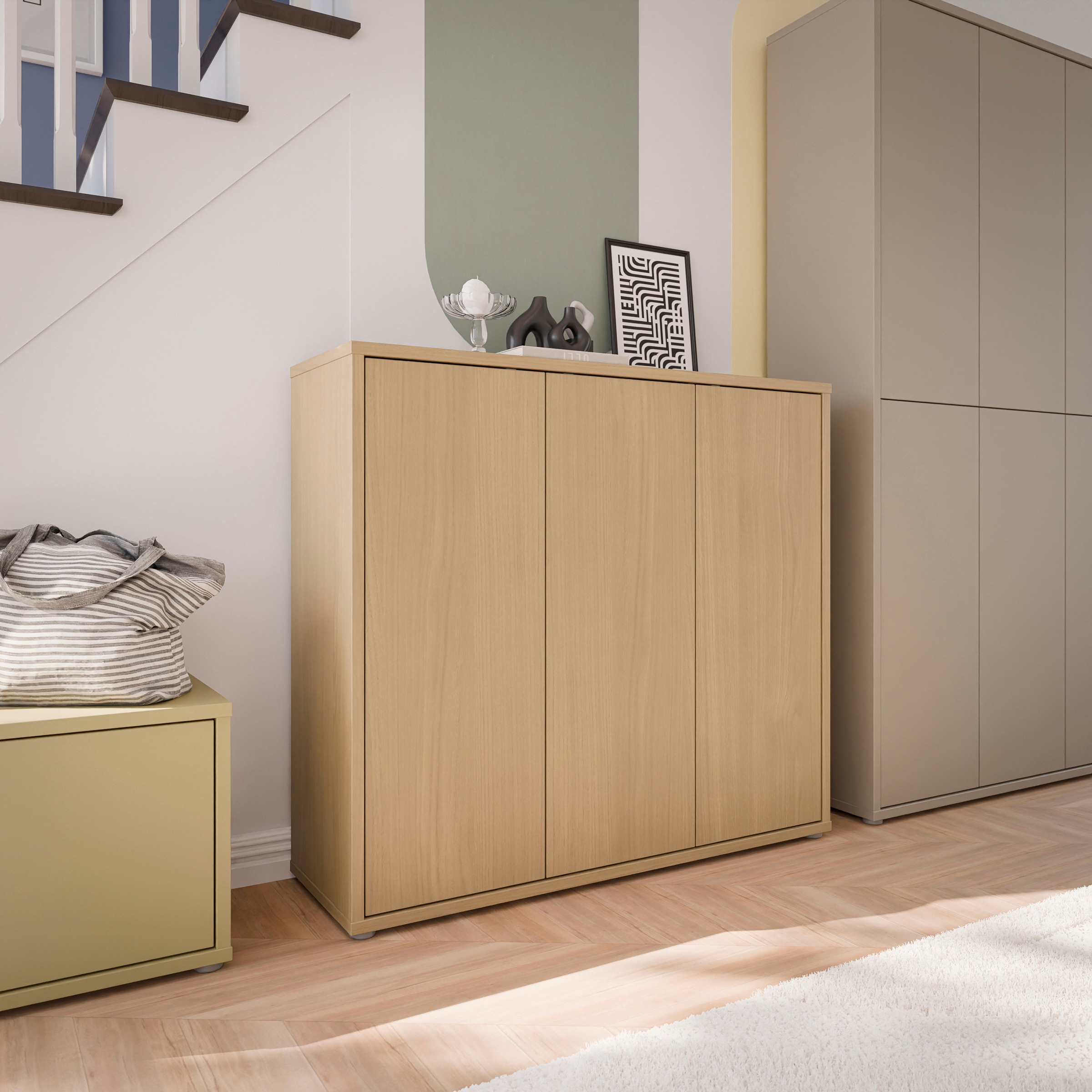 FORTE Schuhschrank "Alice Springs, Schuhschrank, Platz für 20 Paar Schuhe, günstig online kaufen