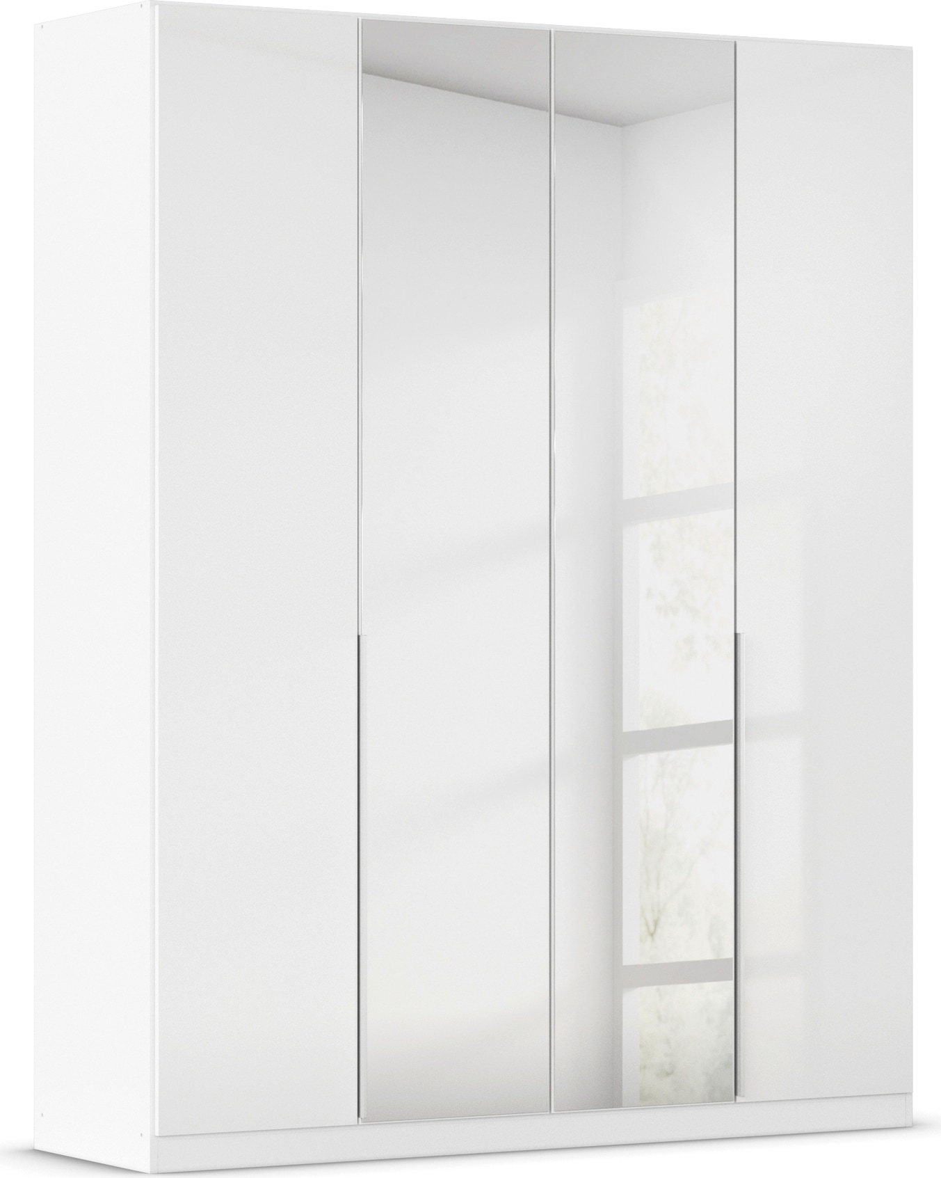 OTTO home Drehtürenschrank "Kleiderschrank Schrank Garderobe AGORDO mit Dekor- oder Hochglanzfront" in zwei Griff-Farben, Breiten 91-405 cm, durchdachte Innenausstattung, in 8 Breiten und 2 Höhen MADE IN GERMANY