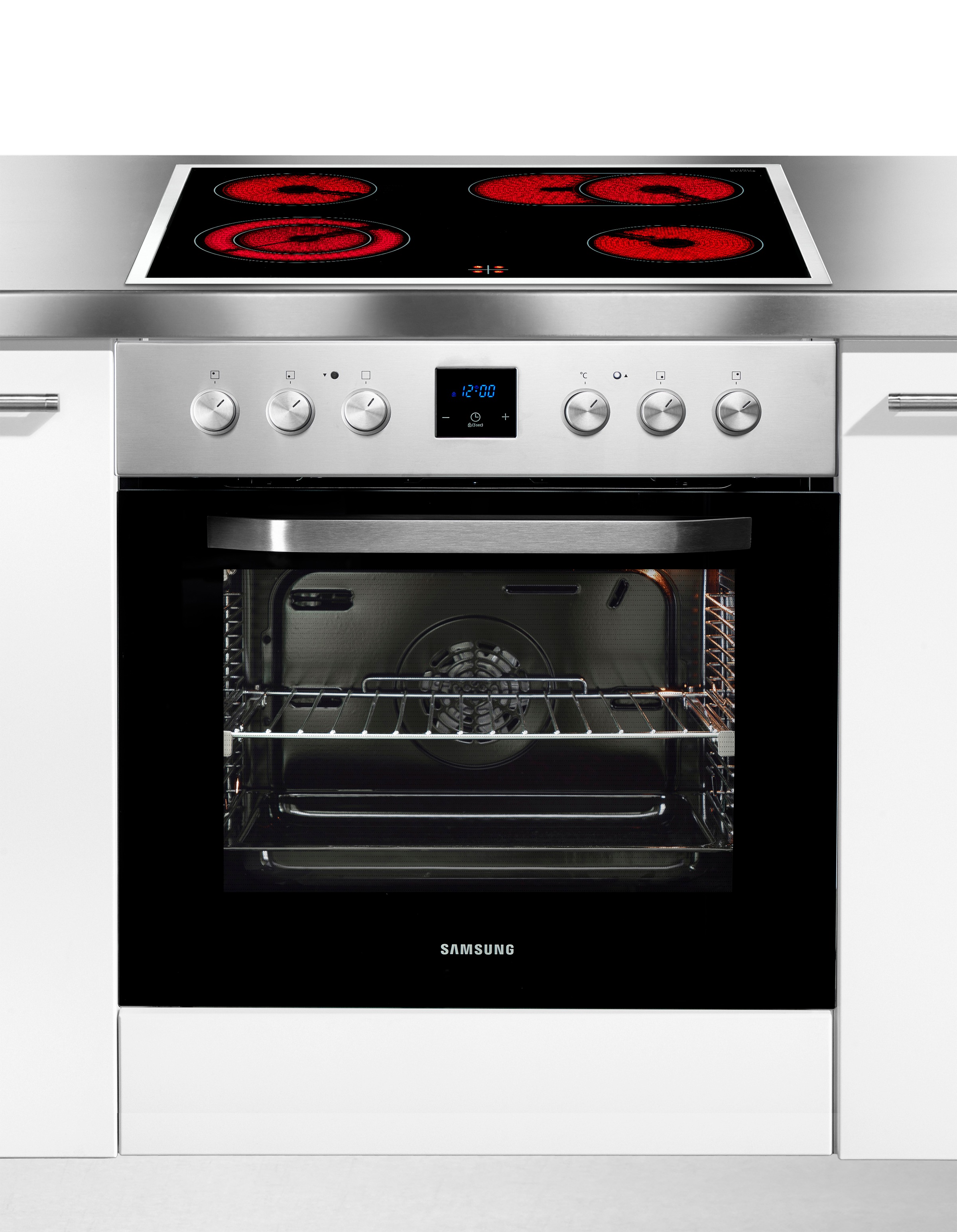 Samsung Elektro-Herd-Set "NB69R2300RS" mit 1-fach-Teleskopauszug Herd-Set m günstig online kaufen