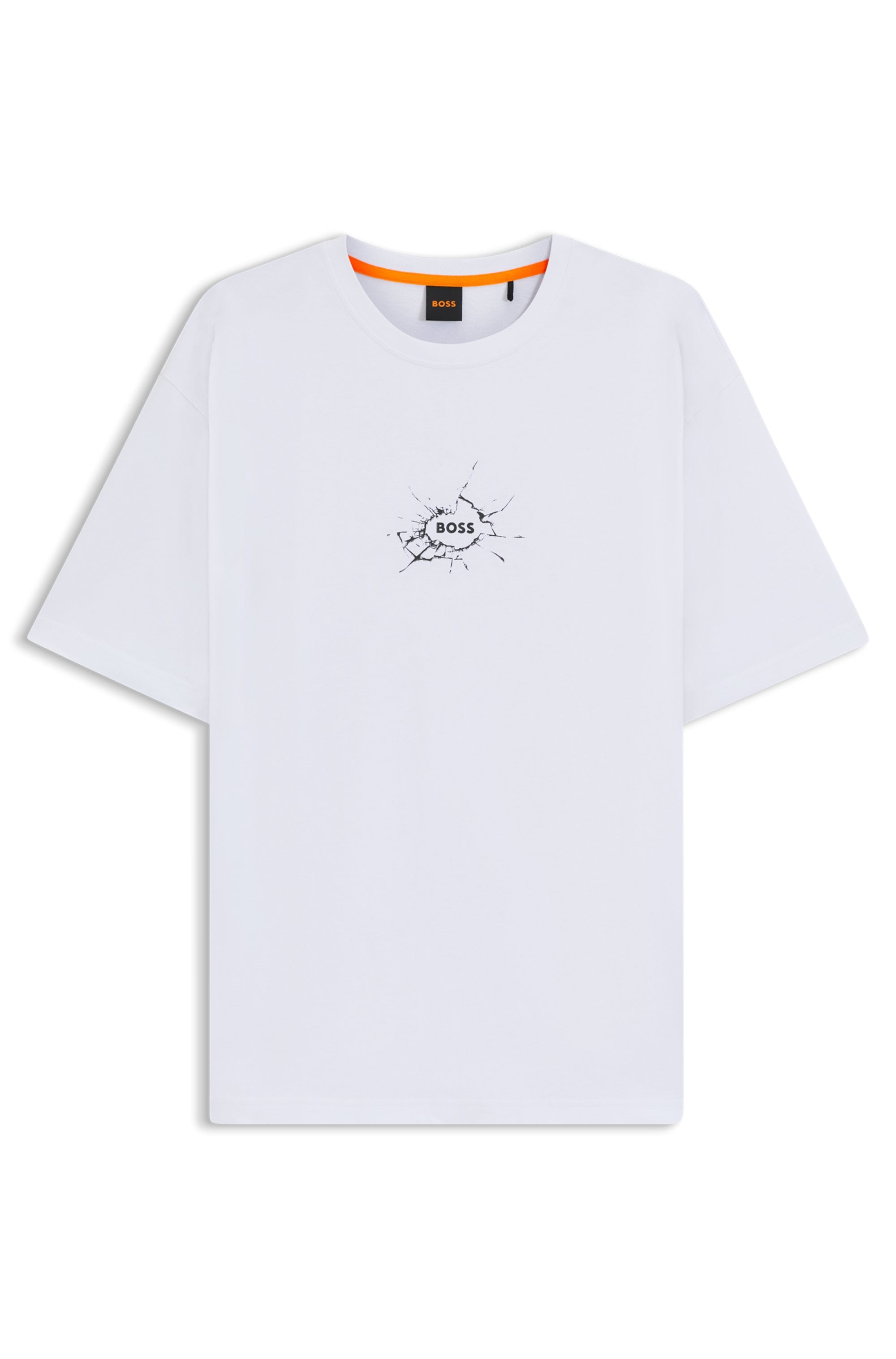 BOSS ORANGE T-Shirt »Te voyage«, mit coolem Logo-Druck