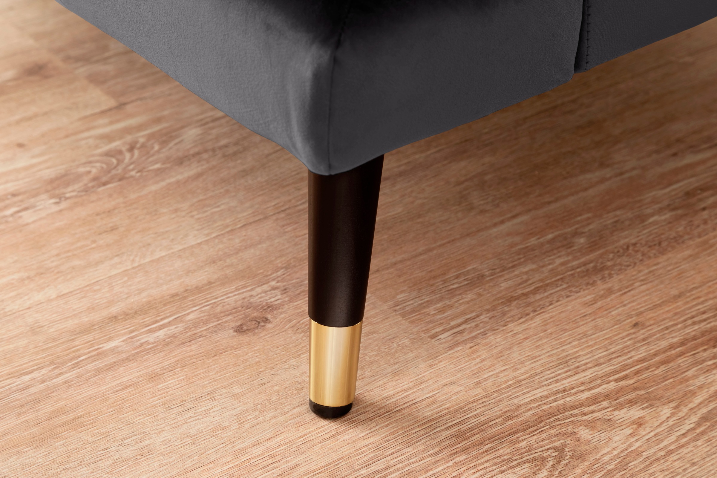Trends by HG 3-Sitzer »Samir«, mit Strasssteinen und goldfarben Applikationen