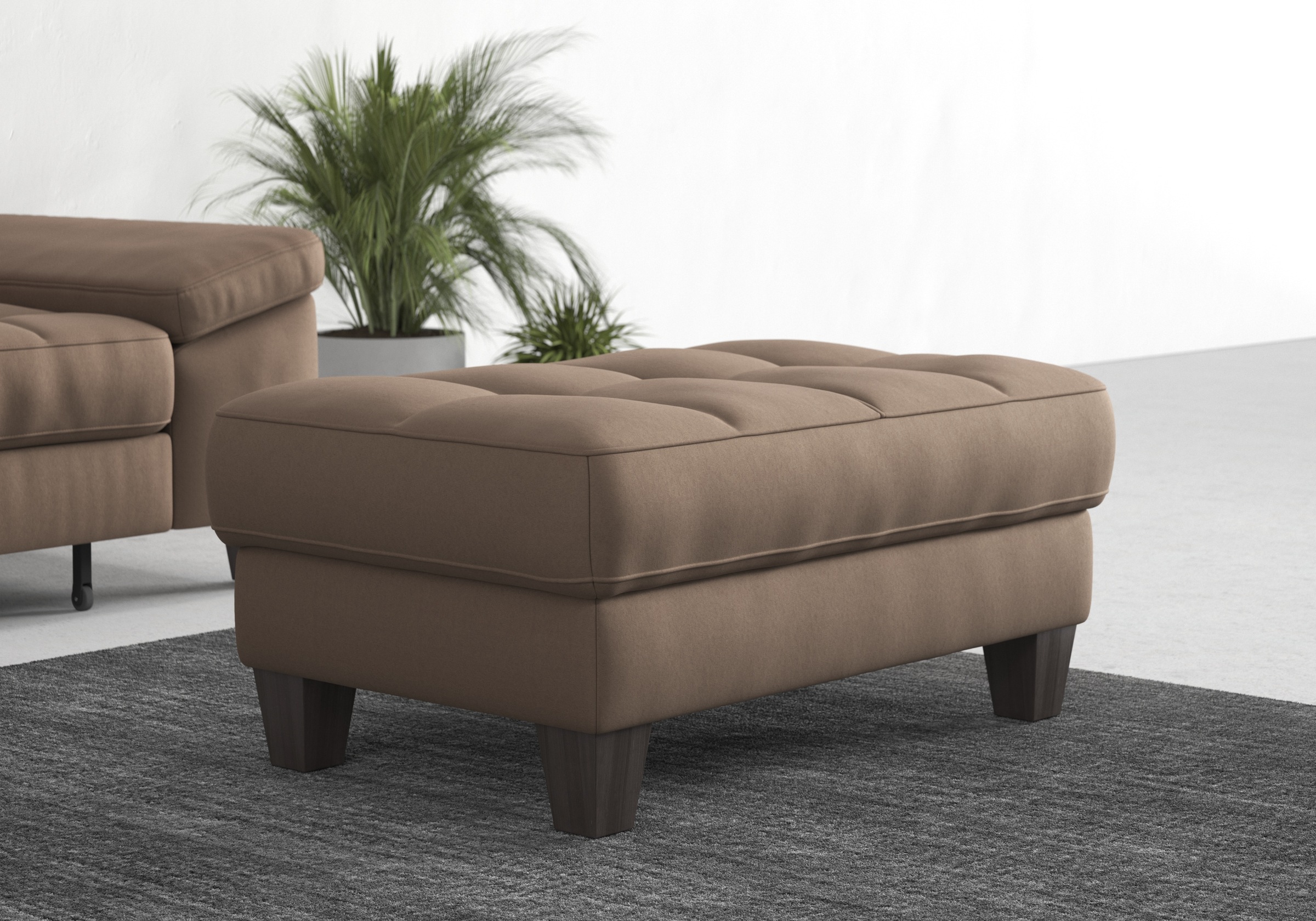 sit&more Stauraumhocker »Westham« wahlewise mit/ohne Federkern