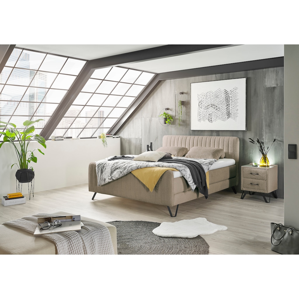 ED EXCITING DESIGN Boxspringbett »Cantania«