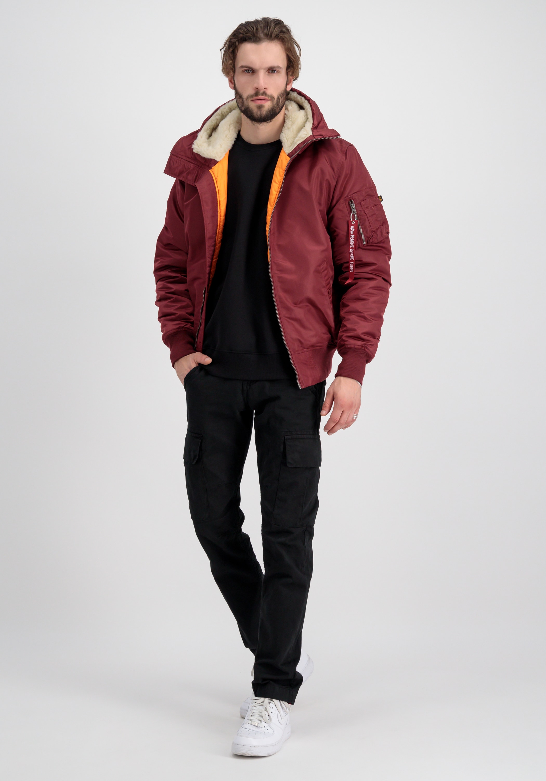 Alpha Industries Bomberjacke »Alpha Industries Men - Bomber Jackets MA-1 Hooded«