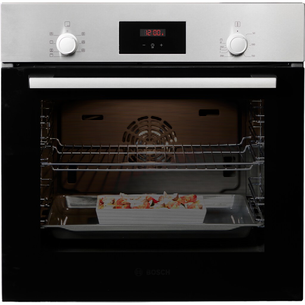 BOSCH Backofen-Set »HBD231VR61«, HBF133BR0, mit Teleskopauszug nachrüstbar, ecoClean Direct