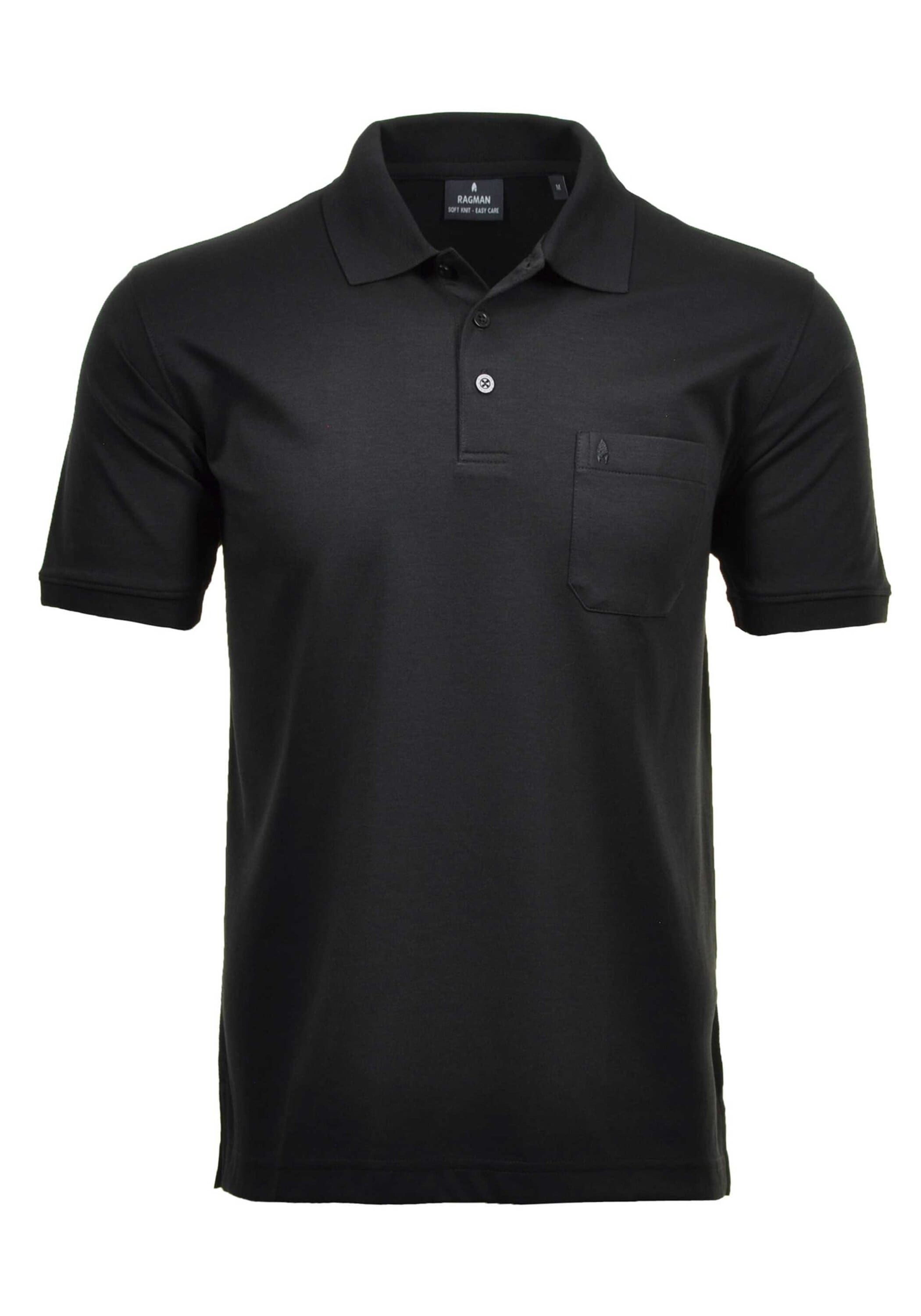 RAGMAN Poloshirt "Poloshirt Softknit-Polo" günstig online kaufen