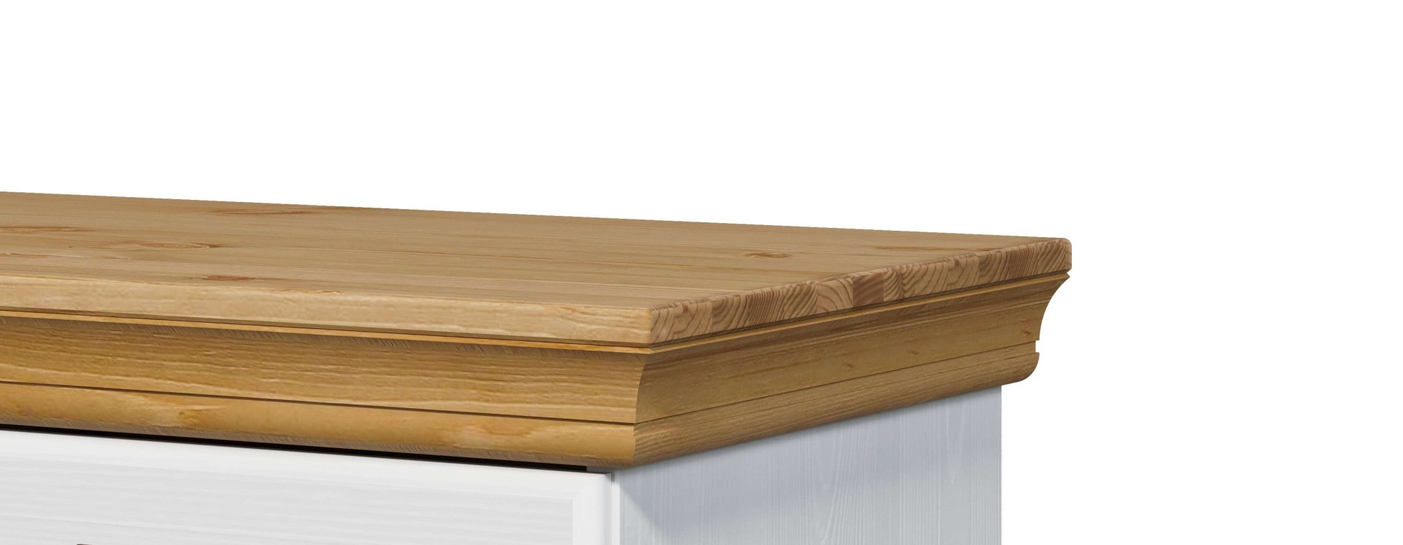 OTTO home Kleiderschrank »Rügen Garderobenschrank, Drehtürenschrank, Schrank«, FSC® zertifizierte massive Kiefer, Breite 127 cm