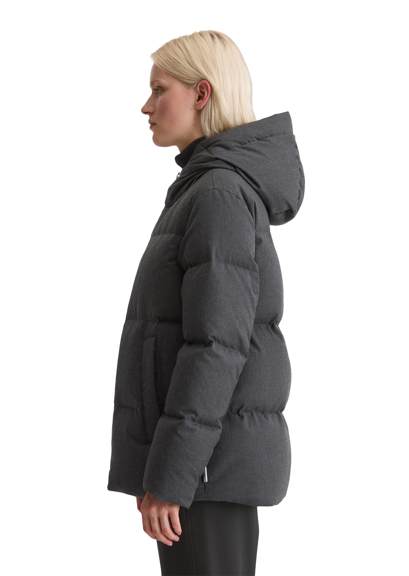 Marc O'Polo Outdoorjacke »aus recyeltem Flanell«