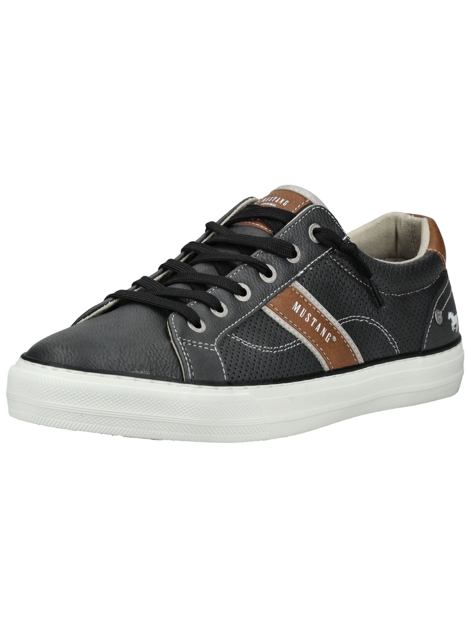 Mustang Shoes Sneaker "Mustang Shoes Sneaker Lederimitat/Textil" günstig online kaufen