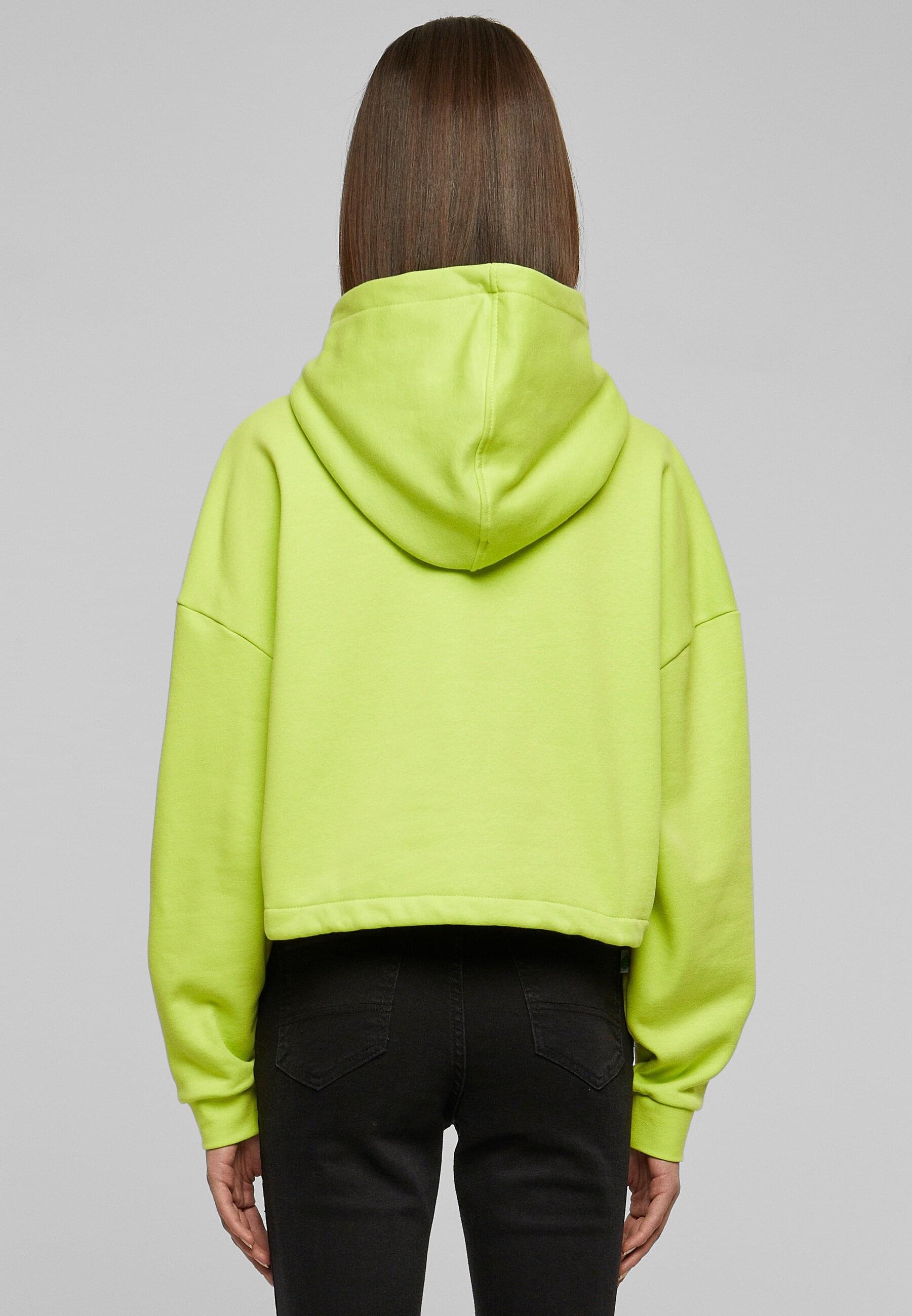 URBAN CLASSICS Kapuzenpullover »Urban Classics Damen Ladies Cropped Oversized Hoodie«, (1 tlg.)