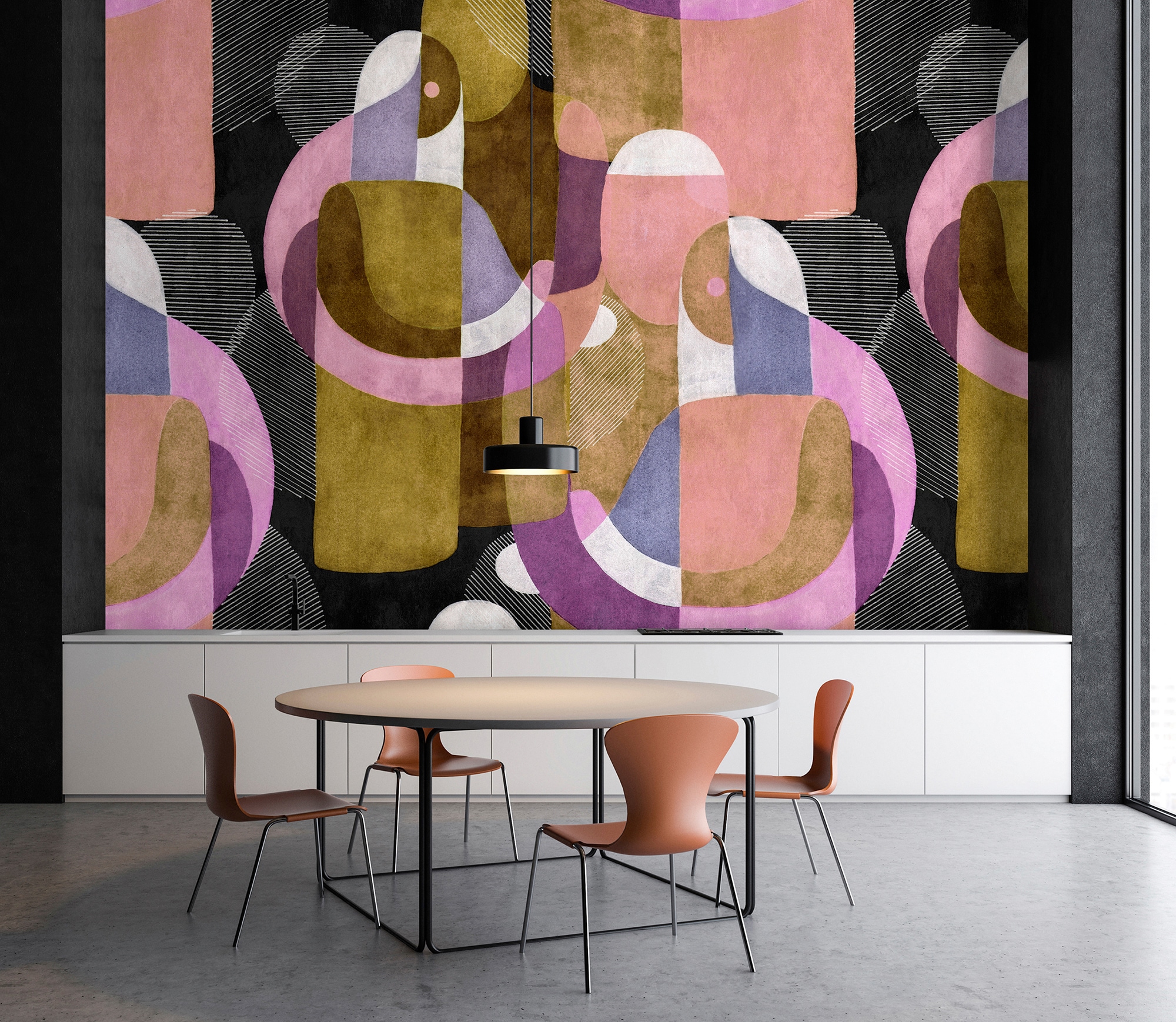 living walls Fototapete »Walls by Patel Meeting Place«, Vlies, Wand
