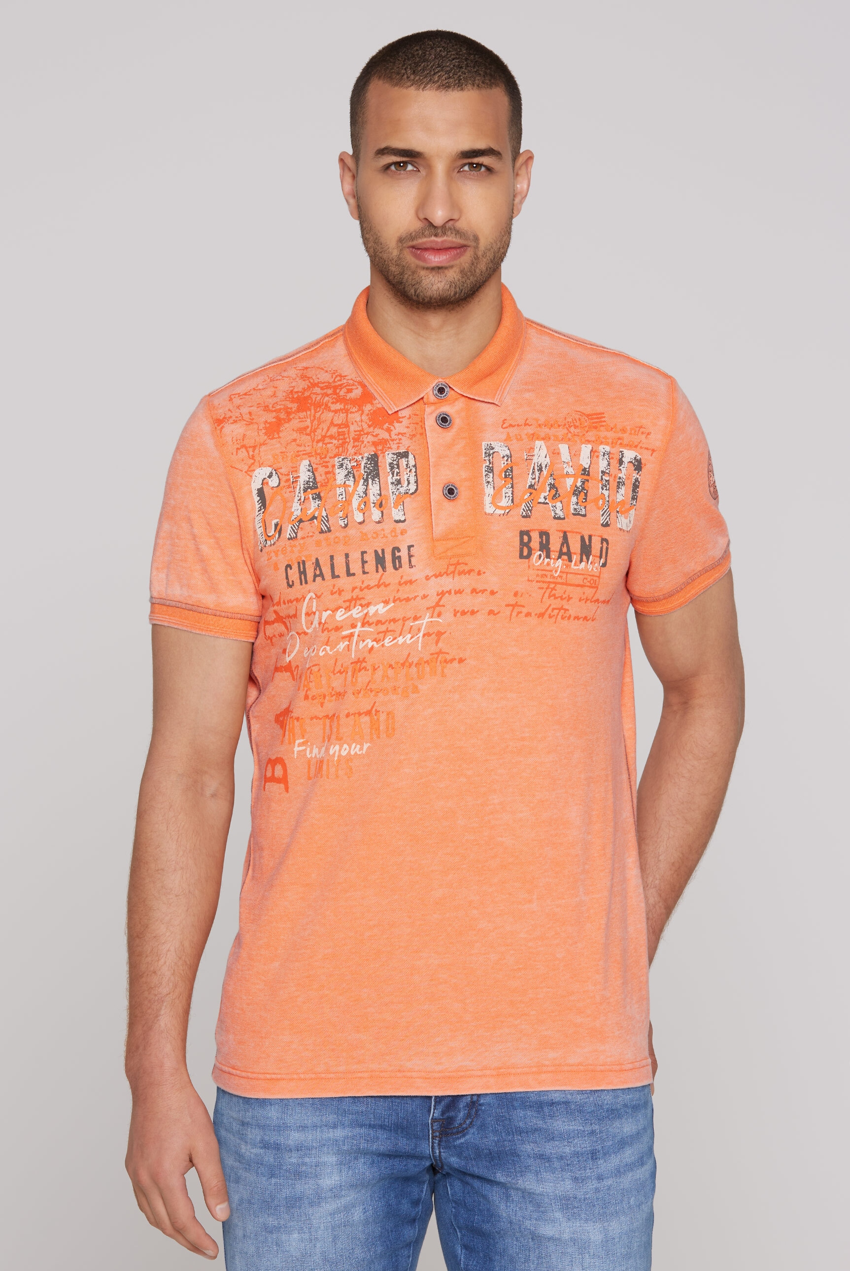 CAMP DAVID Poloshirt, aus Baumwolle günstig online kaufen