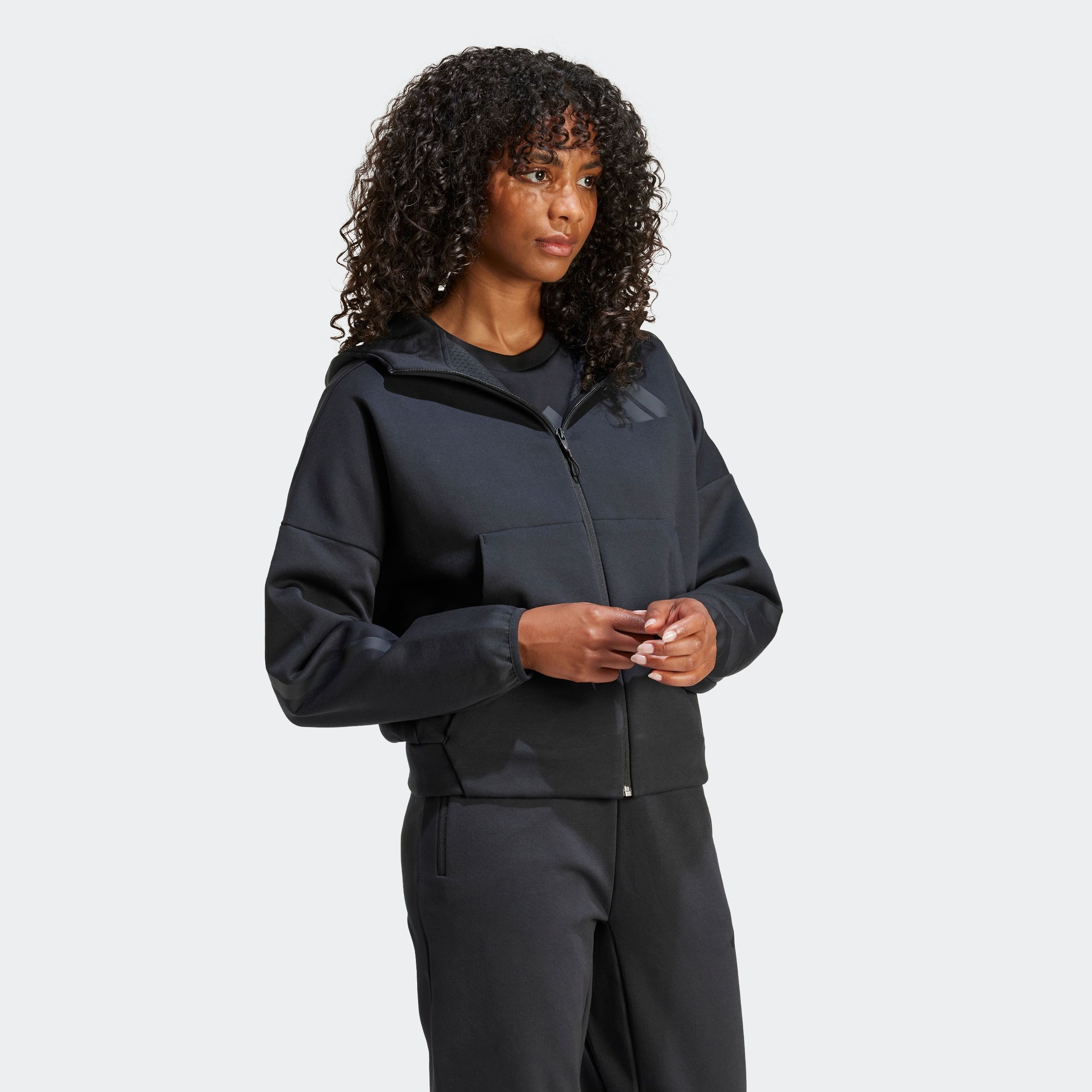 adidas Sportswear Kapuzensweatshirt »W Z.N.E. FZ«
