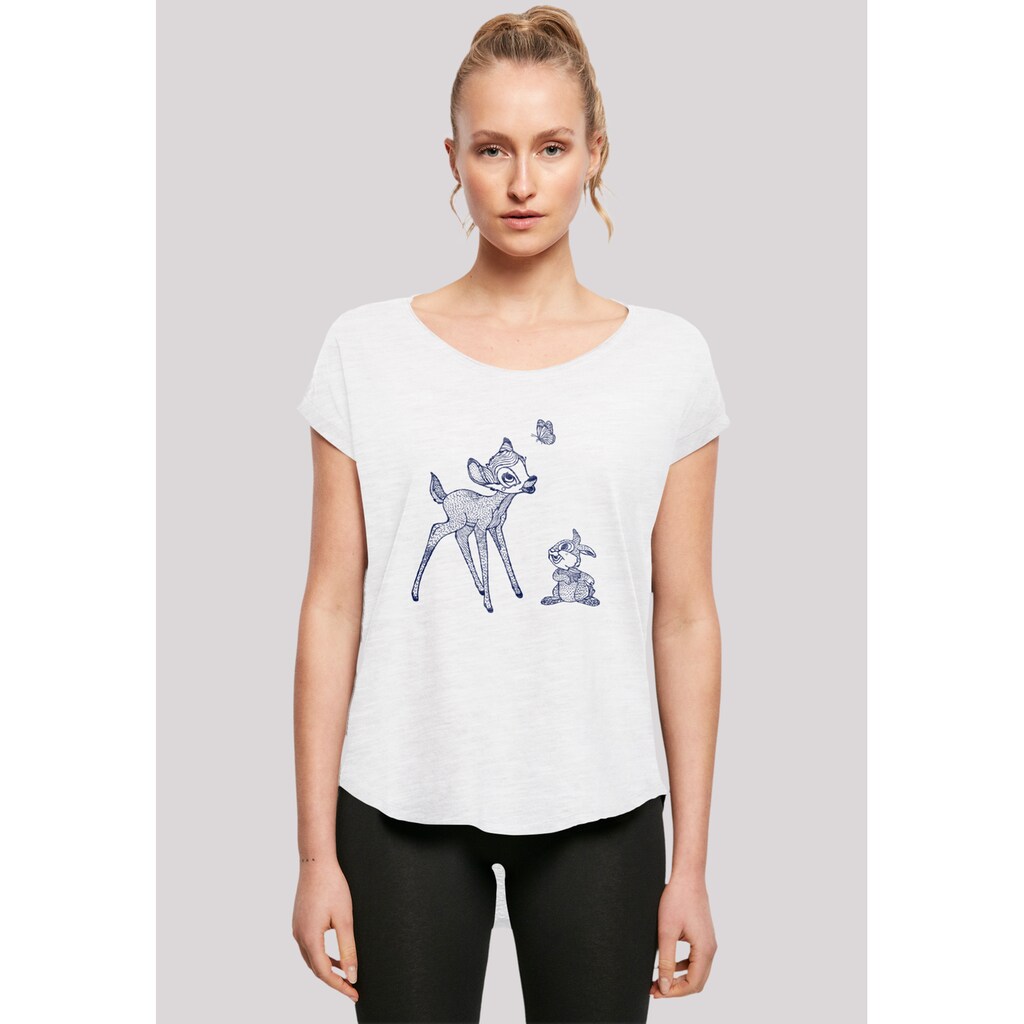 F4NT4STIC T-Shirt »Disney Bambi Schmetterling«