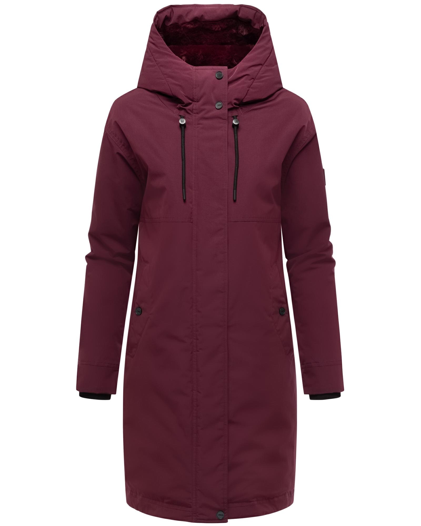Navahoo Wintermantel "Hageltanz 14" Warmer Damen Kurzmantel mit Kapuze