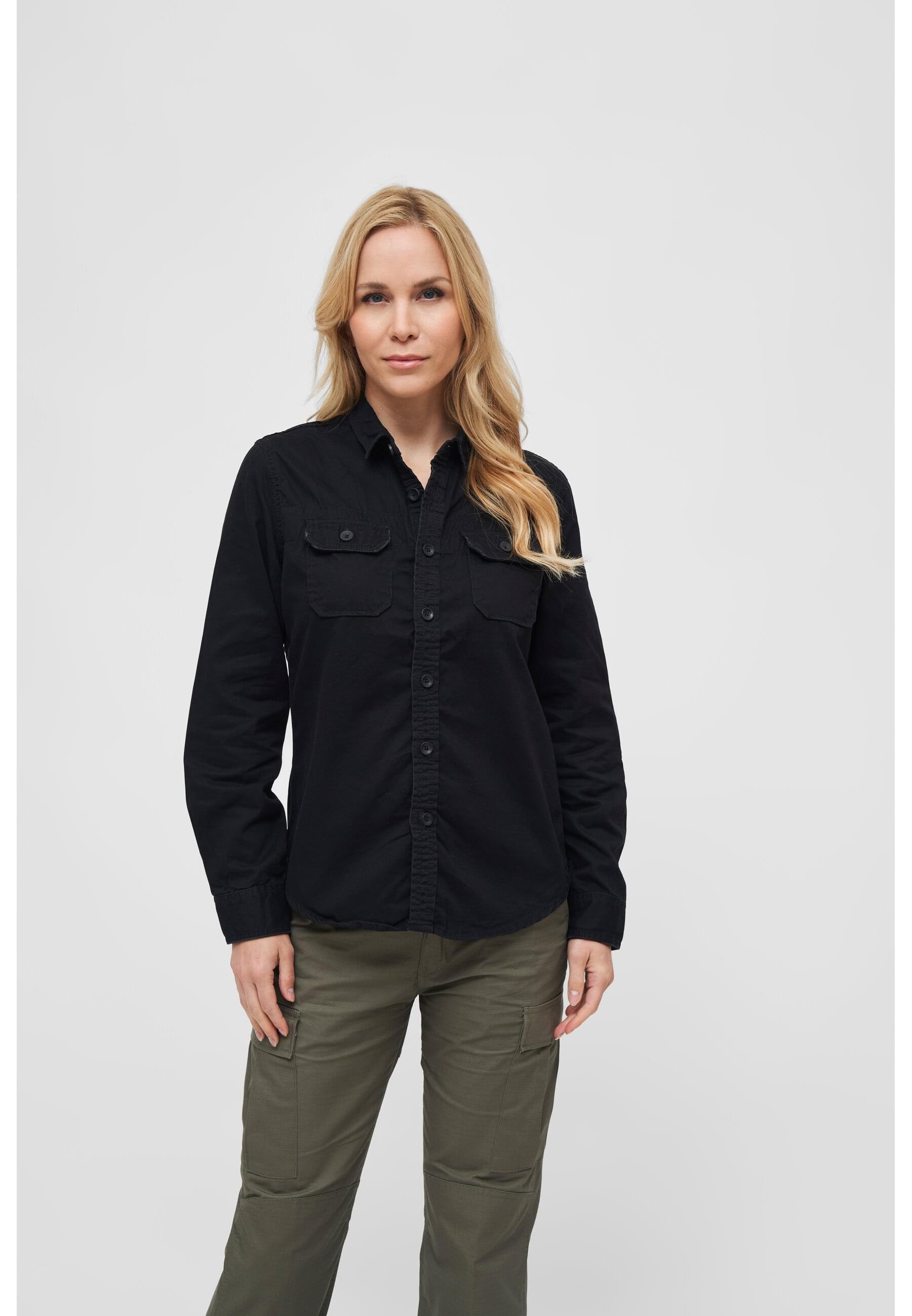 Brandit Langarmshirt »Brandit Damen Ladies Vintageshirt Longsleeve«, (1 tlg.)