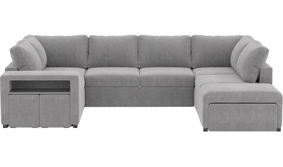 Home affaire Big-Sofa »Maxx«, mit einer integrierten Bettfunktion, inklusive eines... kaufen