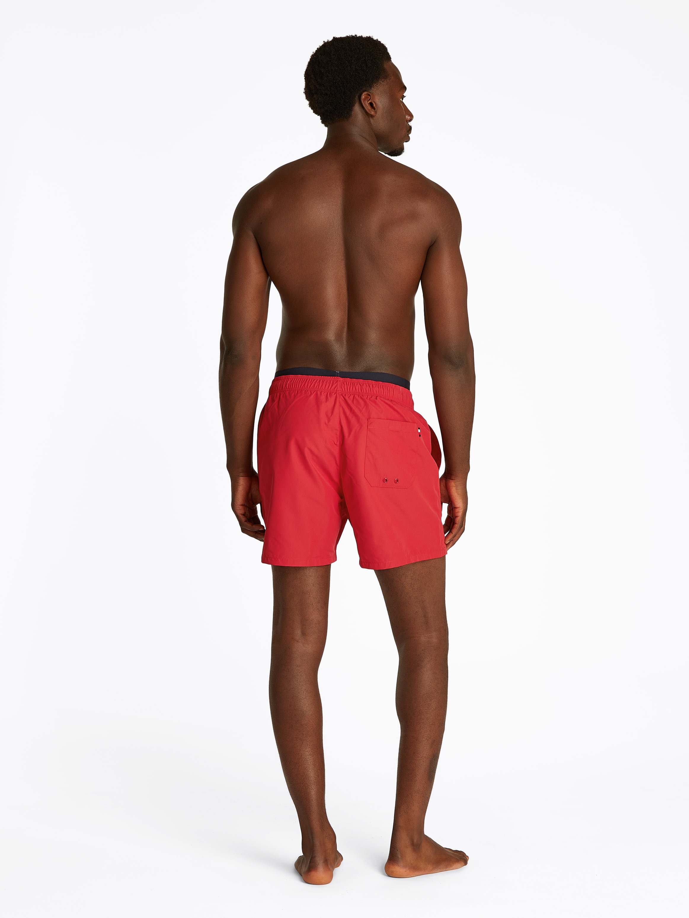 Tommy Hilfiger Swimwear Badeshorts »MEDIUM DRAWSTRING DW«, mit Bindeband, mit Logoschriftzug