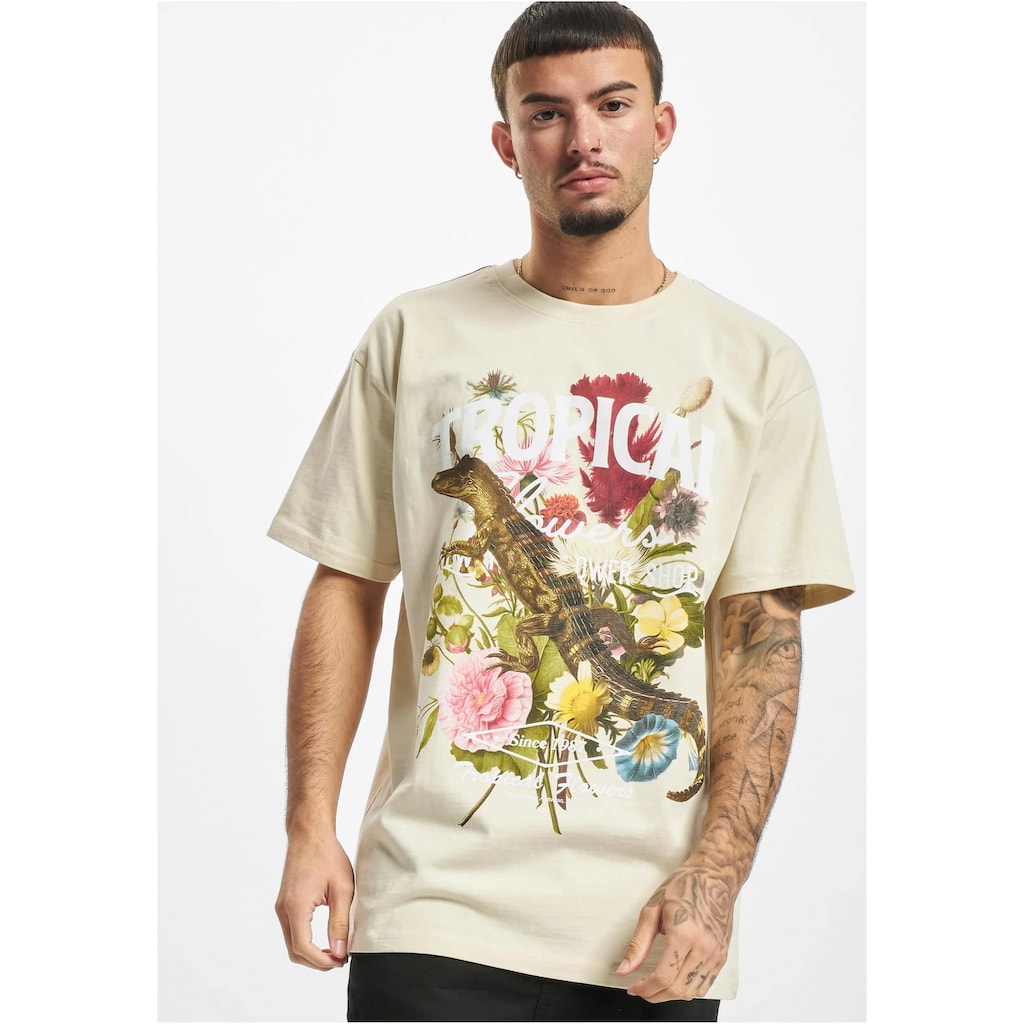 Upscale by Mister Tee T-Shirt »Upscale by Mister Tee Herren Tropical Oversize Tee«, (1 tlg.)