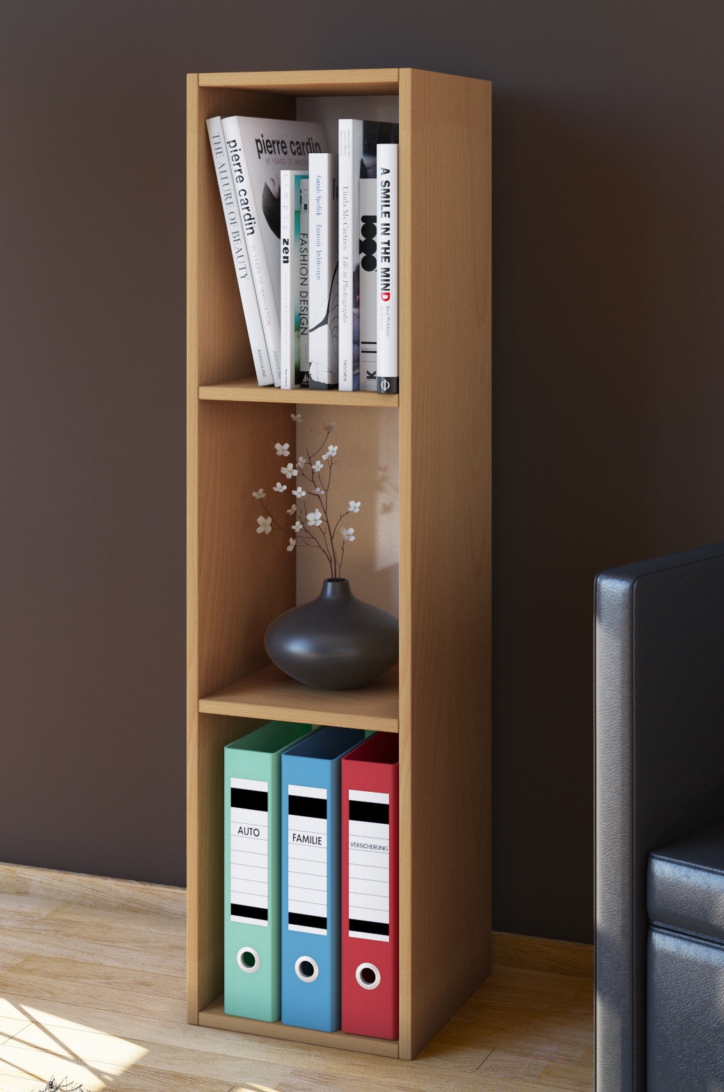 VCM Standregal »Holz Stand Regal Aufbewahrung Deko Bücher Mendas 3«