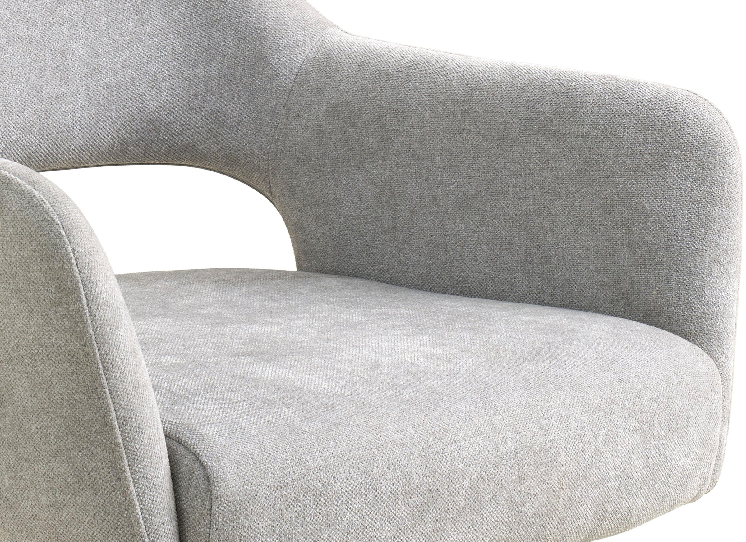 SCHÖNER WOHNEN-Kollektion Esszimmerstuhl »STAVANGER, 360° drehbar mit Rückholfunktion« (Set) 2 Stk.mit Taschenfederkern, Bezug Webstoff, Untergestell pulverbeschichtet