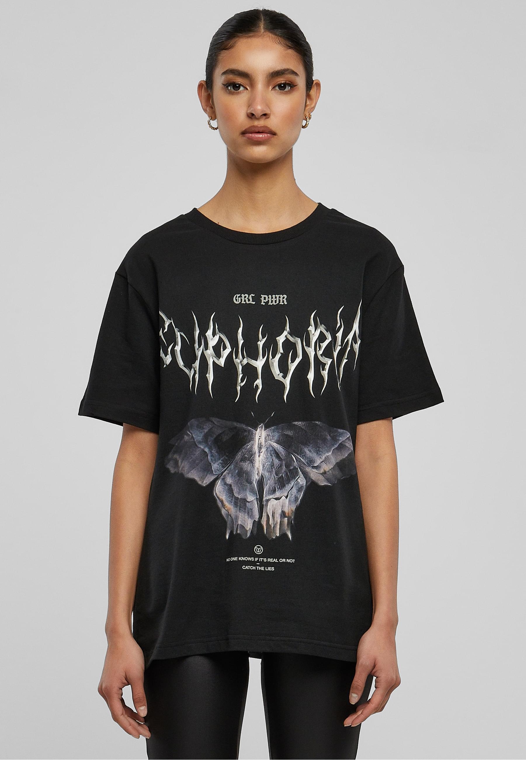 Miss Tee Kurzarmshirt »Miss Tee Damen Euphoria Tee«, (1 tlg.)