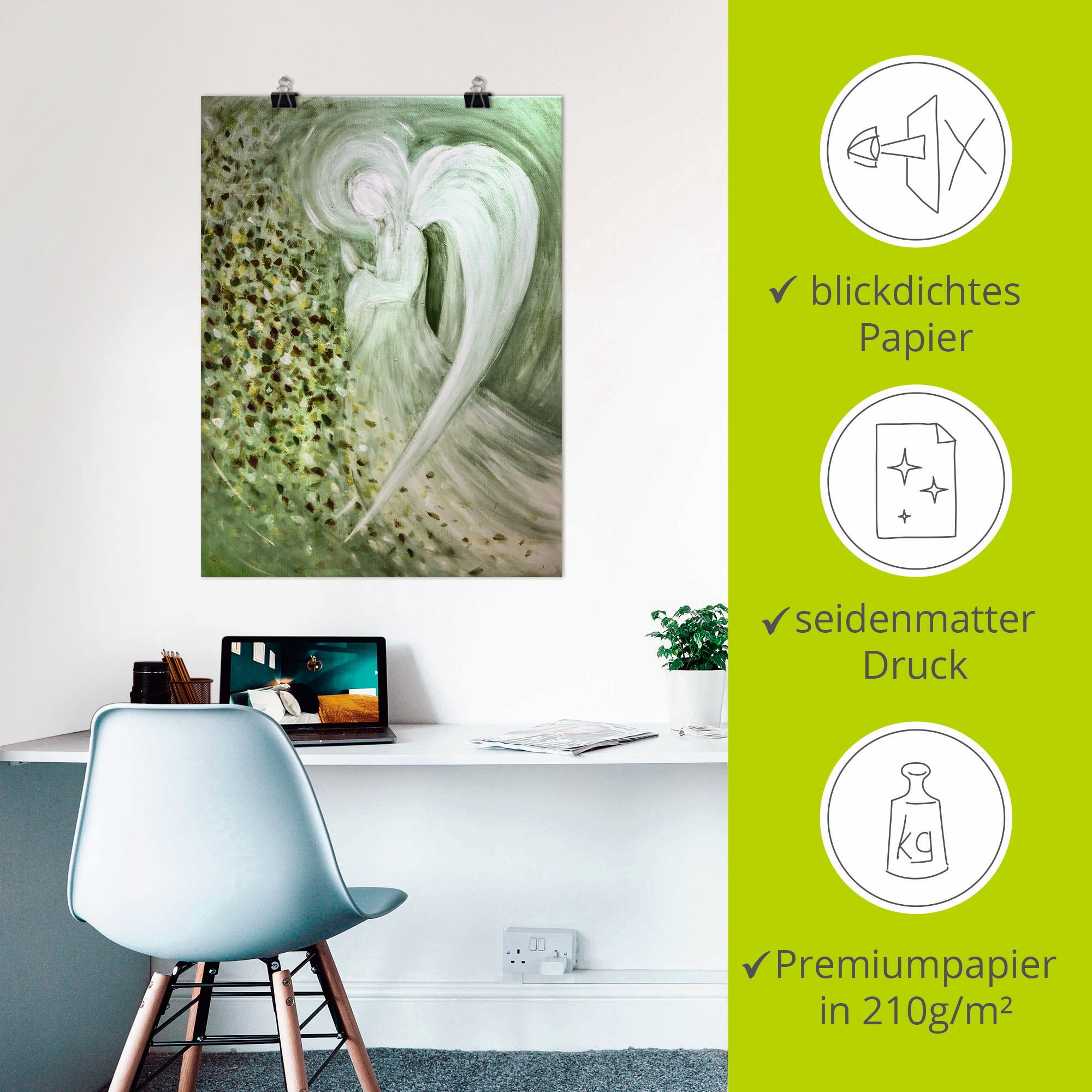 Artland Wandbild »Engel II« Religion 1 Stk. tlg. als Leinwandbild, Poster in verschied. Größen