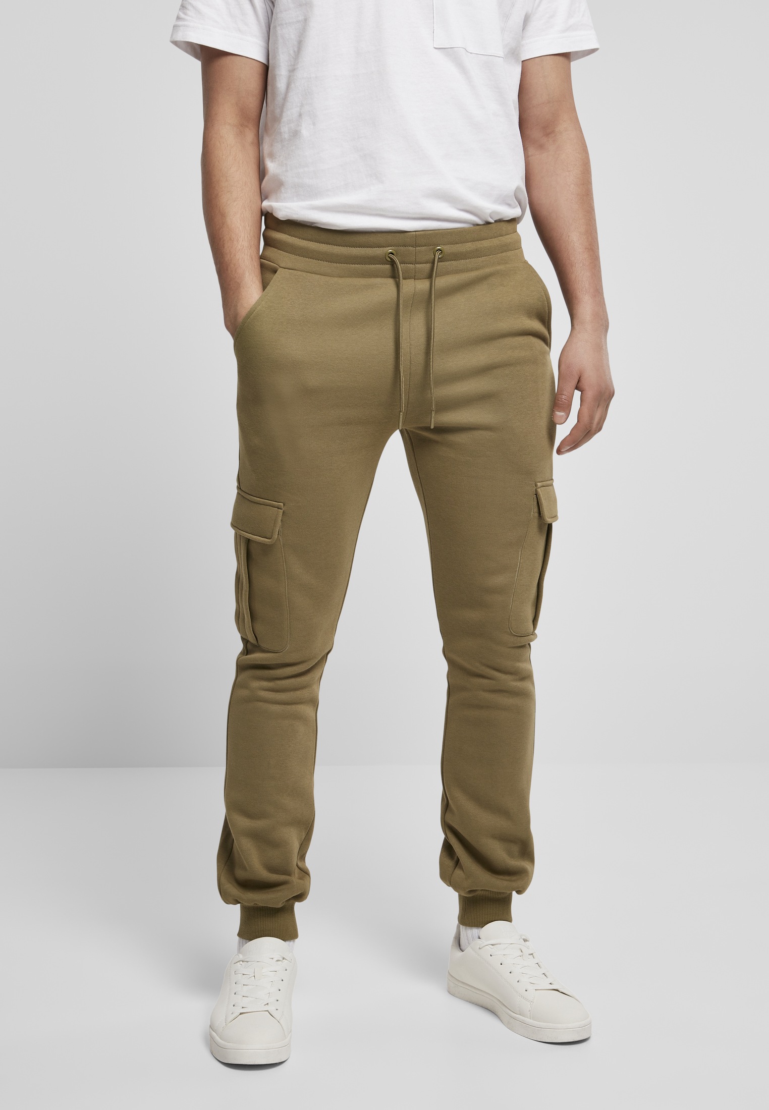 URBAN CLASSICS Stoffhose "Urban Classics Herren Cargo Sweatpants", (1 tlg.) günstig online kaufen