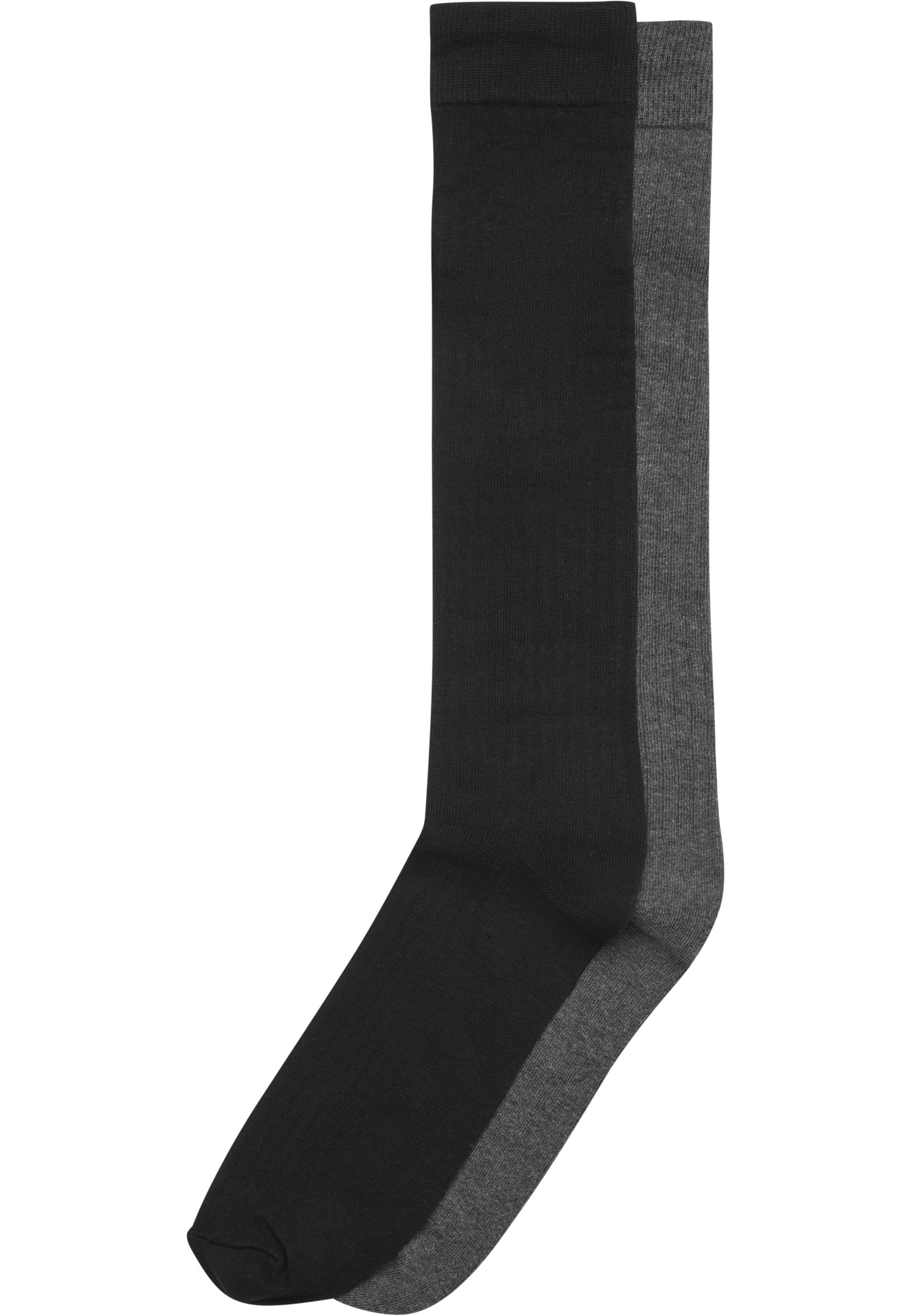 URBAN CLASSICS Kniestrümpfe »Urban Classics High Knee Socks 2-Pack« 1 Paar tlg.