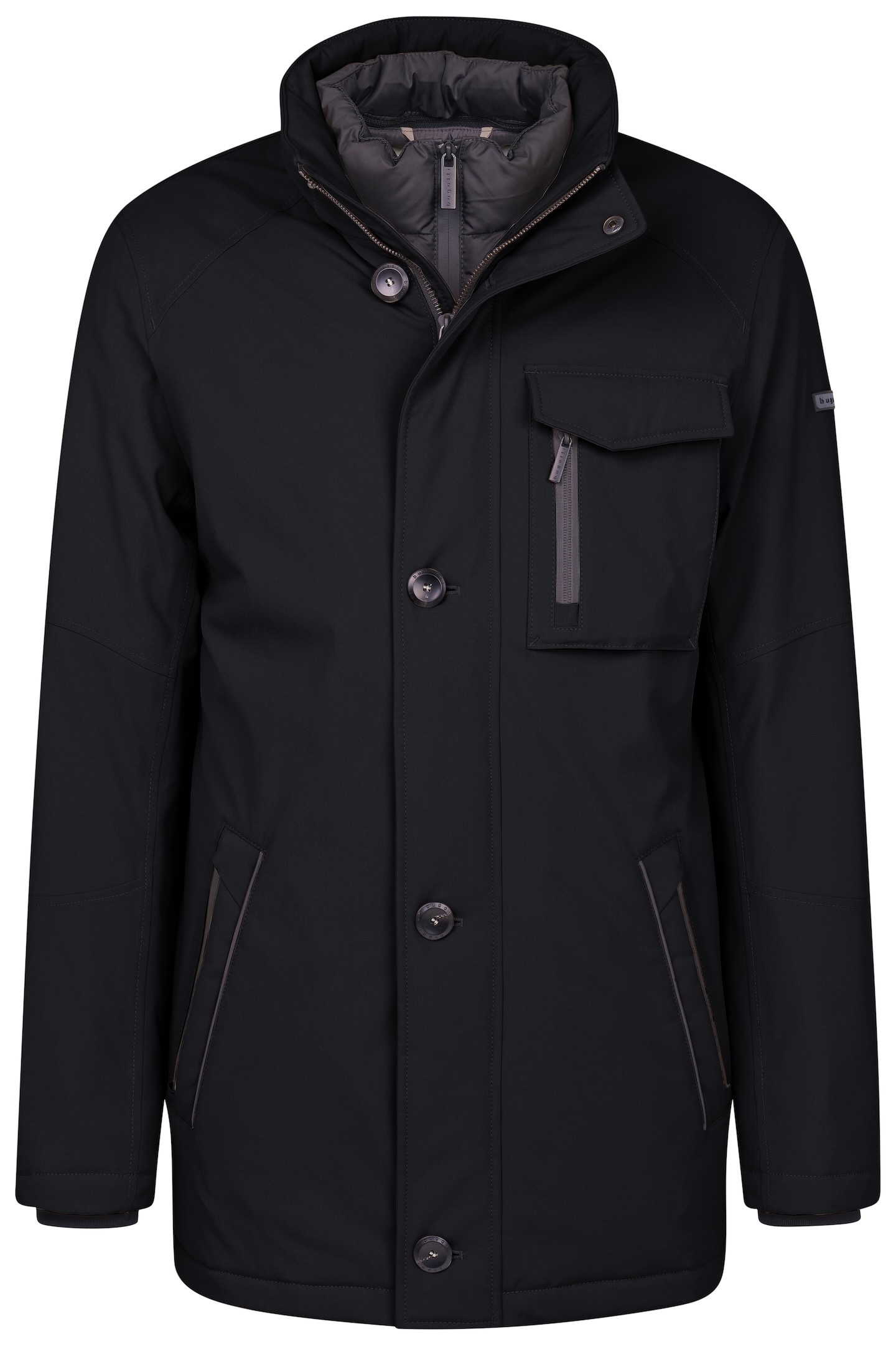 bugatti Kurzjacke mit Kapuze mit einrollbarer Kapuze günstig online kaufen