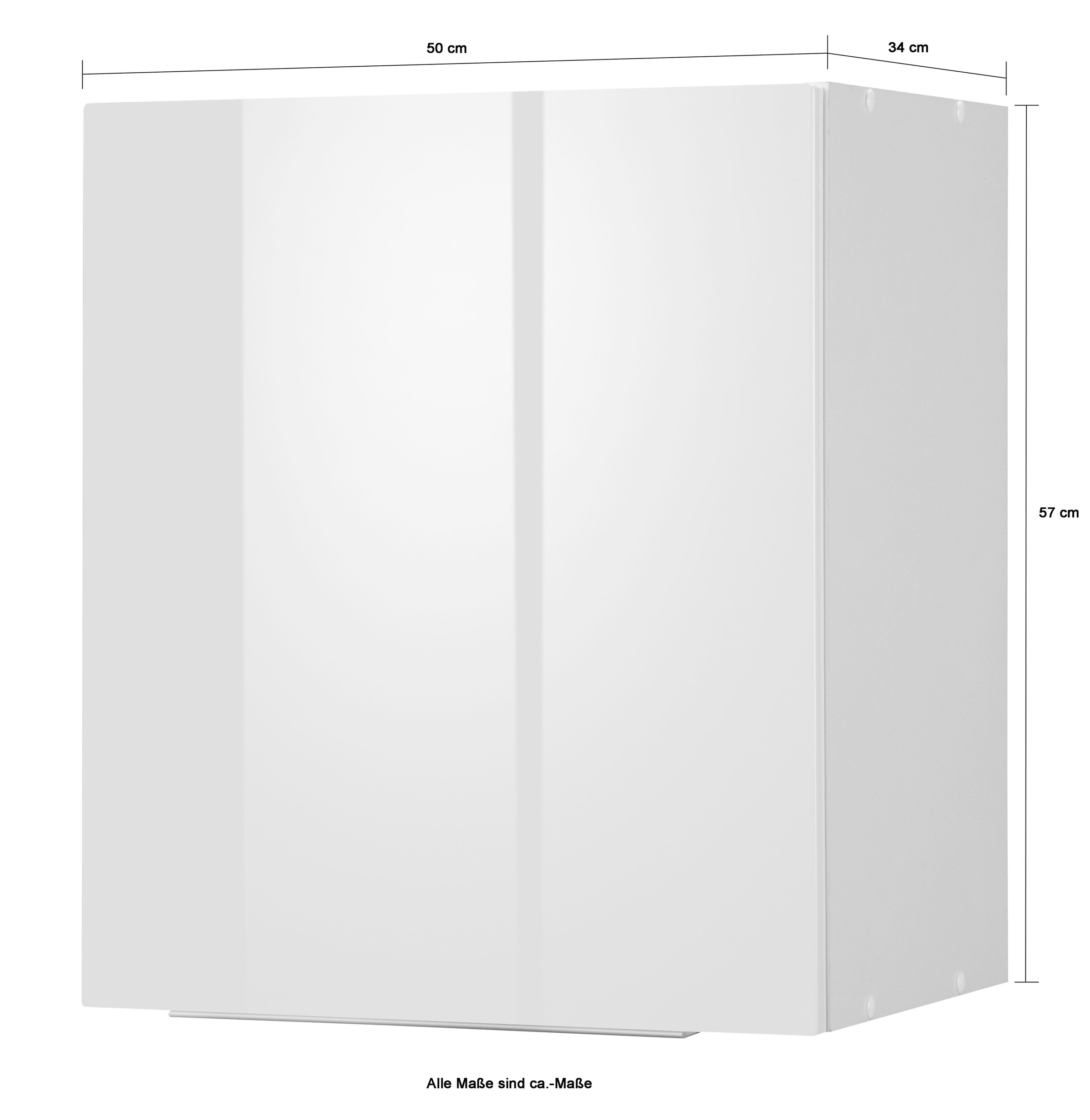 KOCHSTATION Hängeschrank »KS-Brindisi« 50 cm breit, 1 Tür