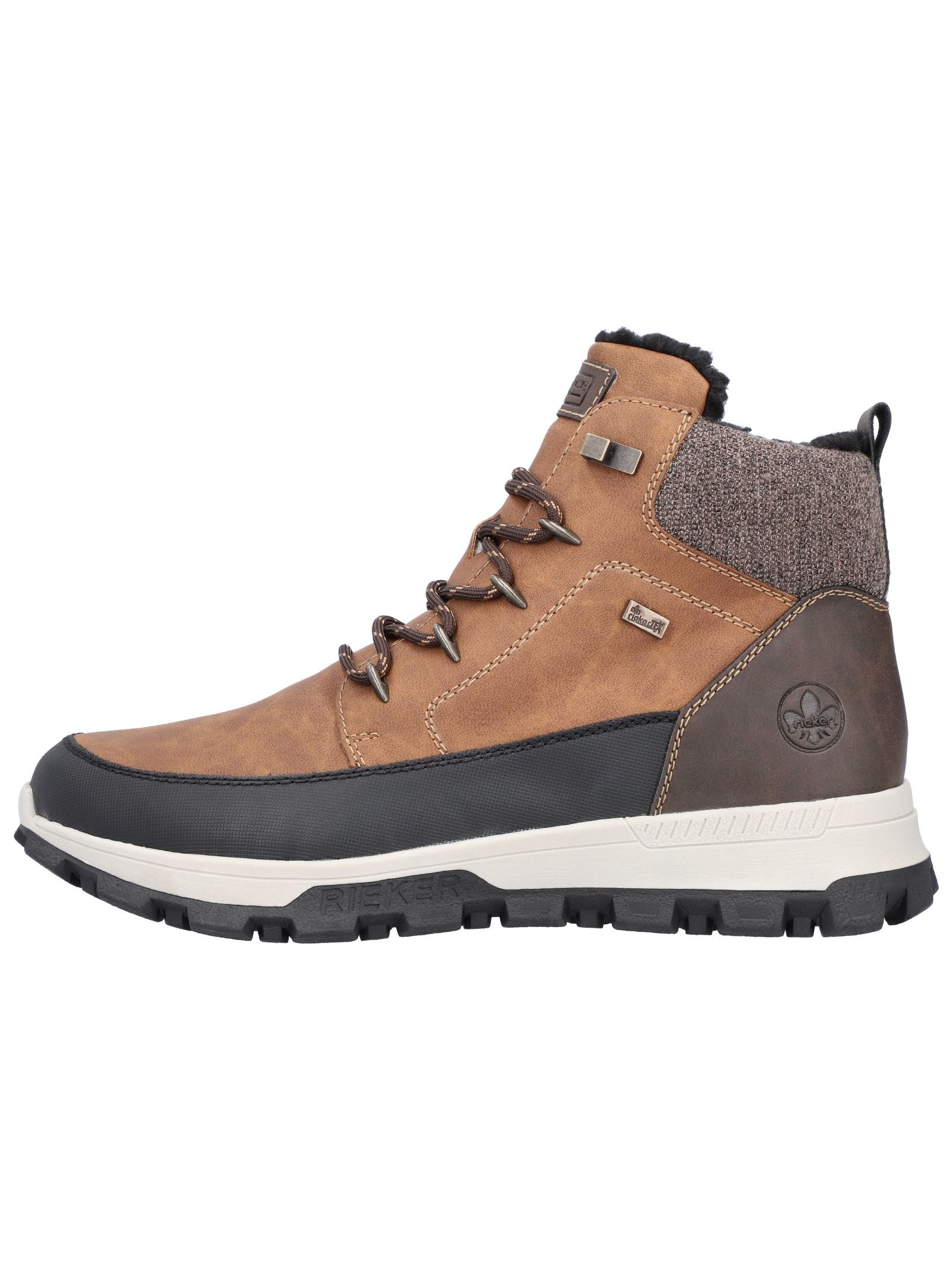 Rieker Schnürstiefelette "Rieker Stiefelette Lederimitat" günstig online kaufen