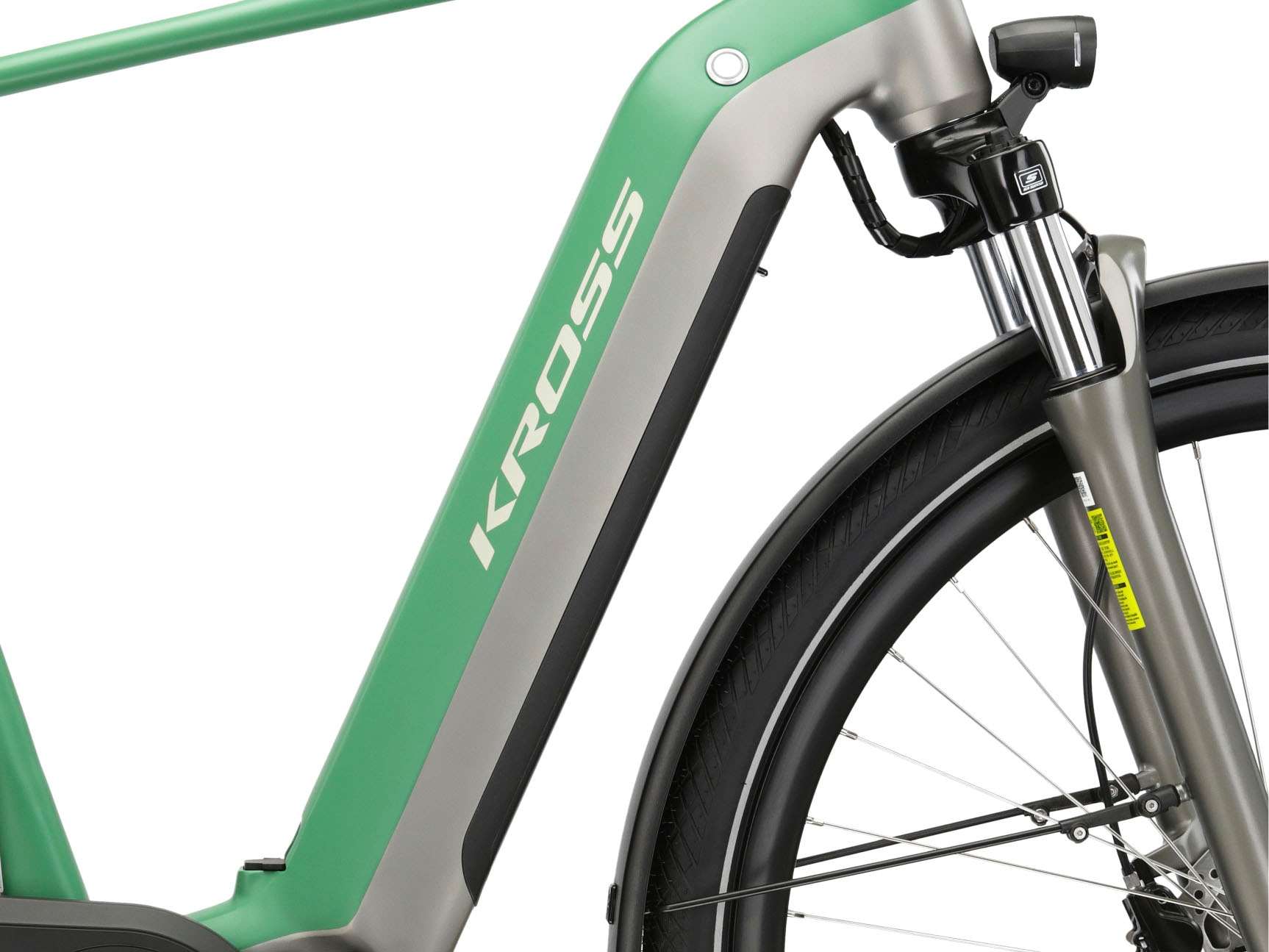 Kross E-Bike »KROSS E-Citybike Damen Sentio 6.0 28" grün«, 8 Gang, Shimano, Nexus, Mittelmotor 250 W