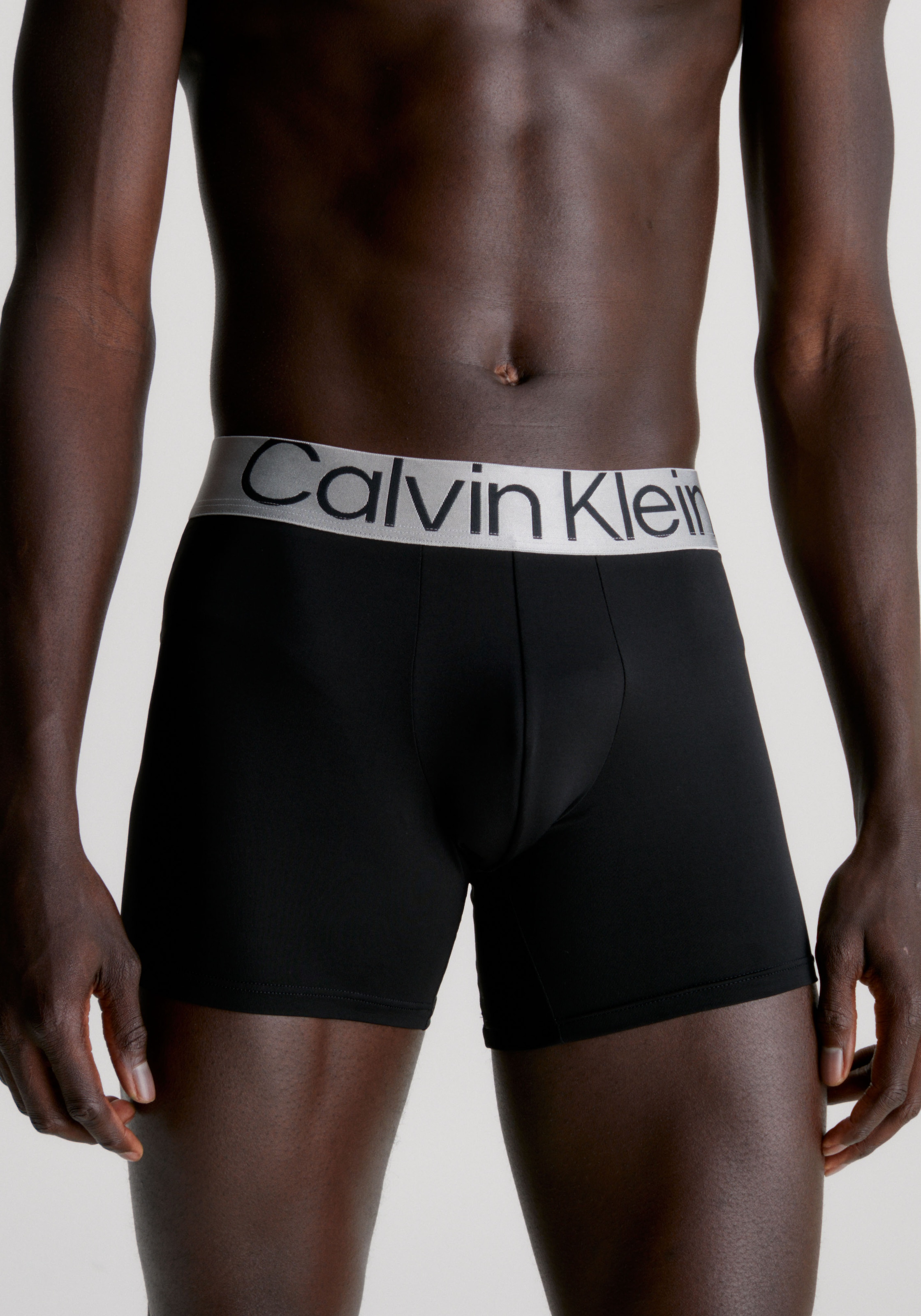 Calvin Klein Underwear Boxer »BOXER BRIEF 3PK«, (Packung, 3 St., 3er-Pack), mit Logoschriftzug auf dem Bund