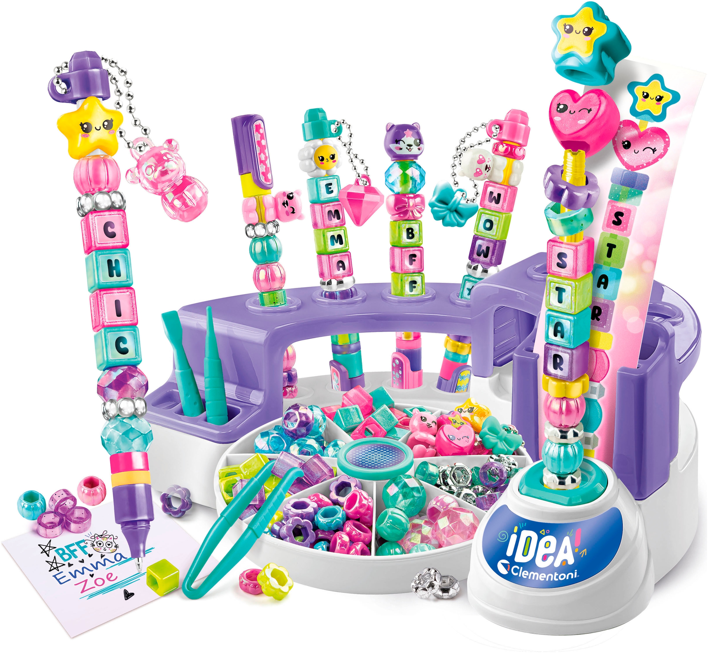 Clementoni® Kreativset »Idea, Mein Nachrichten-Stift Atelier«