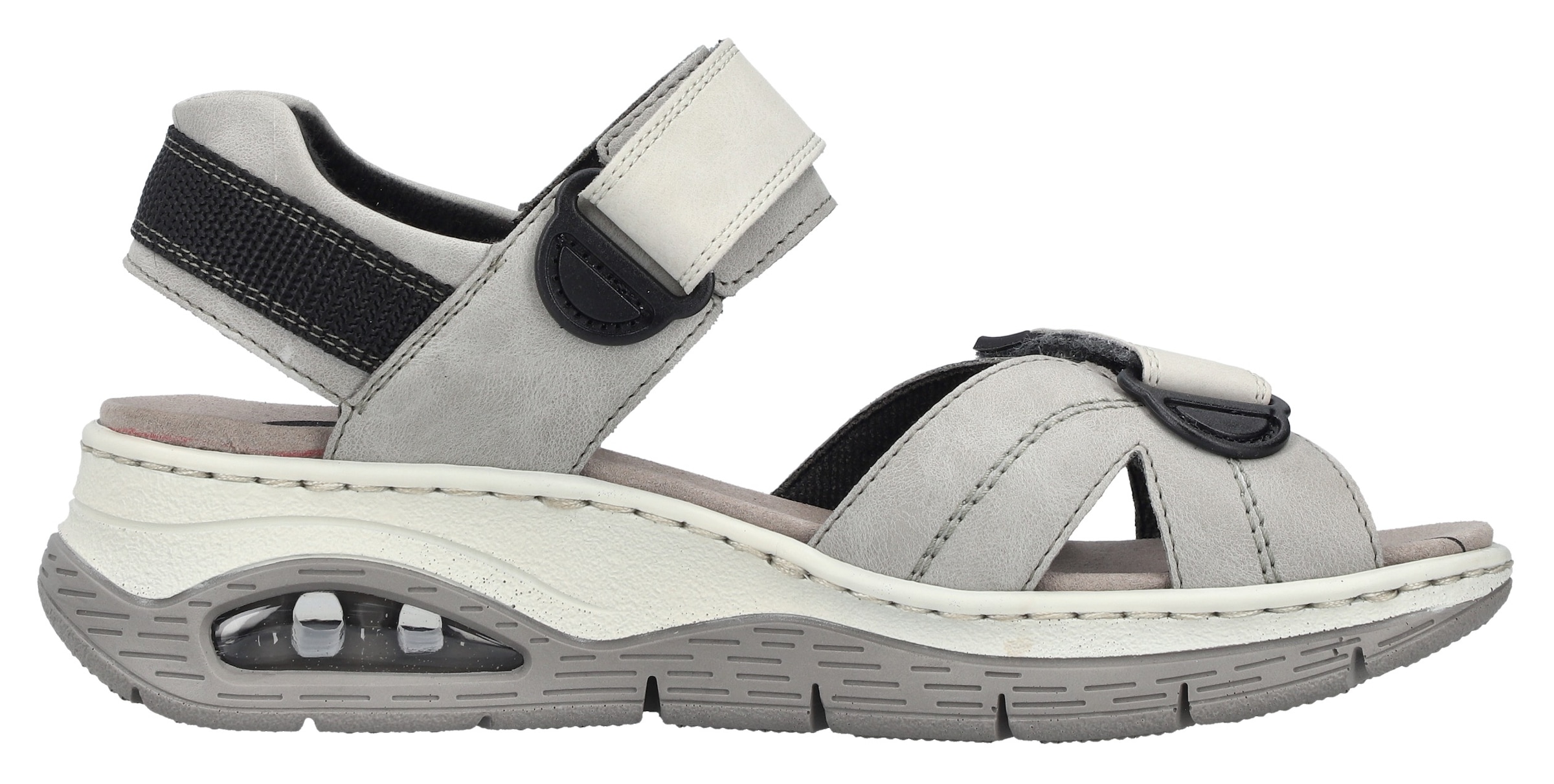 Rieker Trekkingsandale, Outdoorsandale, Sommerschuh, Klettschuh mit Rieker Air-Funktion