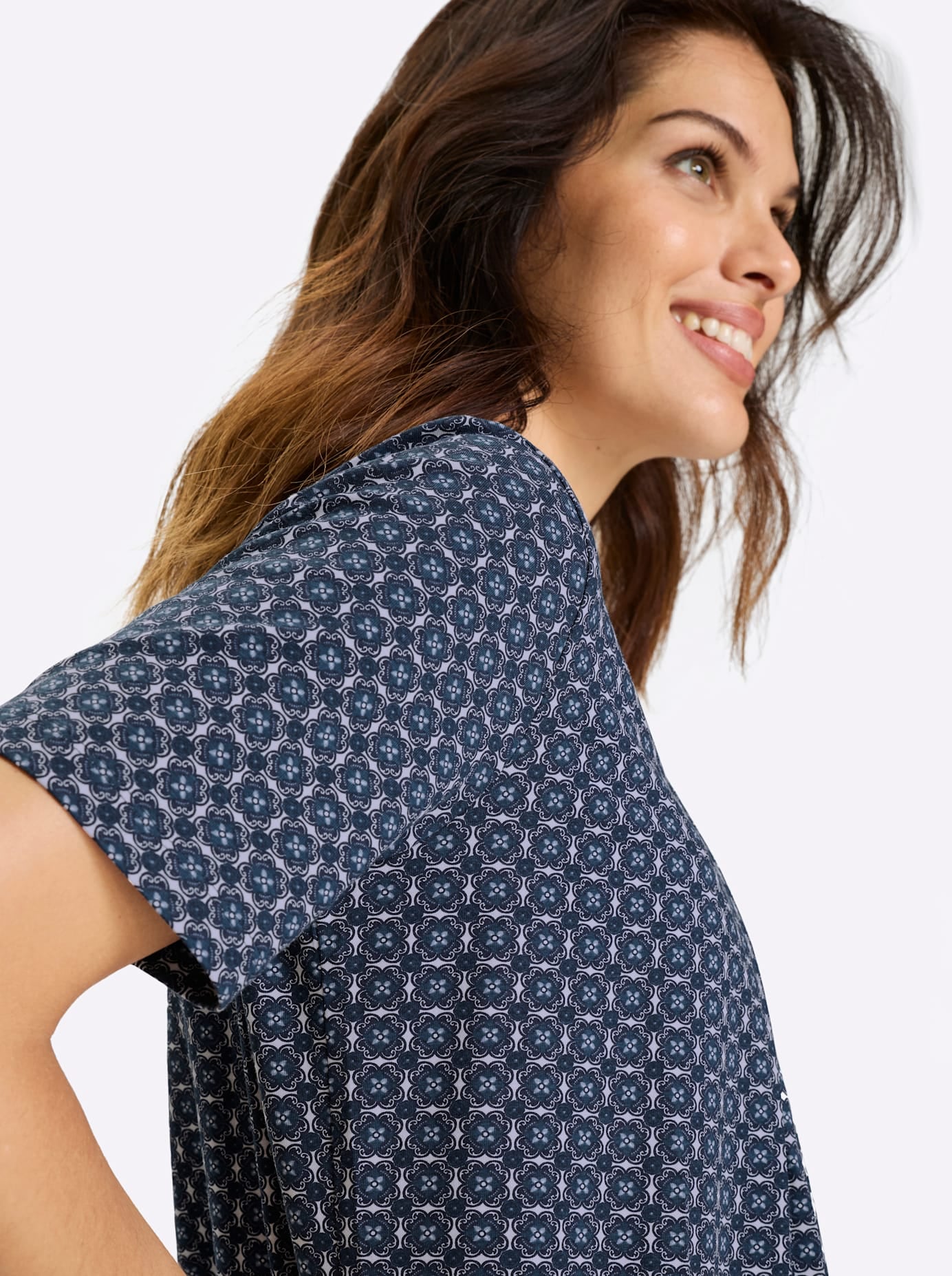 Classic Basics Print-Shirt »Kurzarm-Shirt« 1 tlg. tlg.