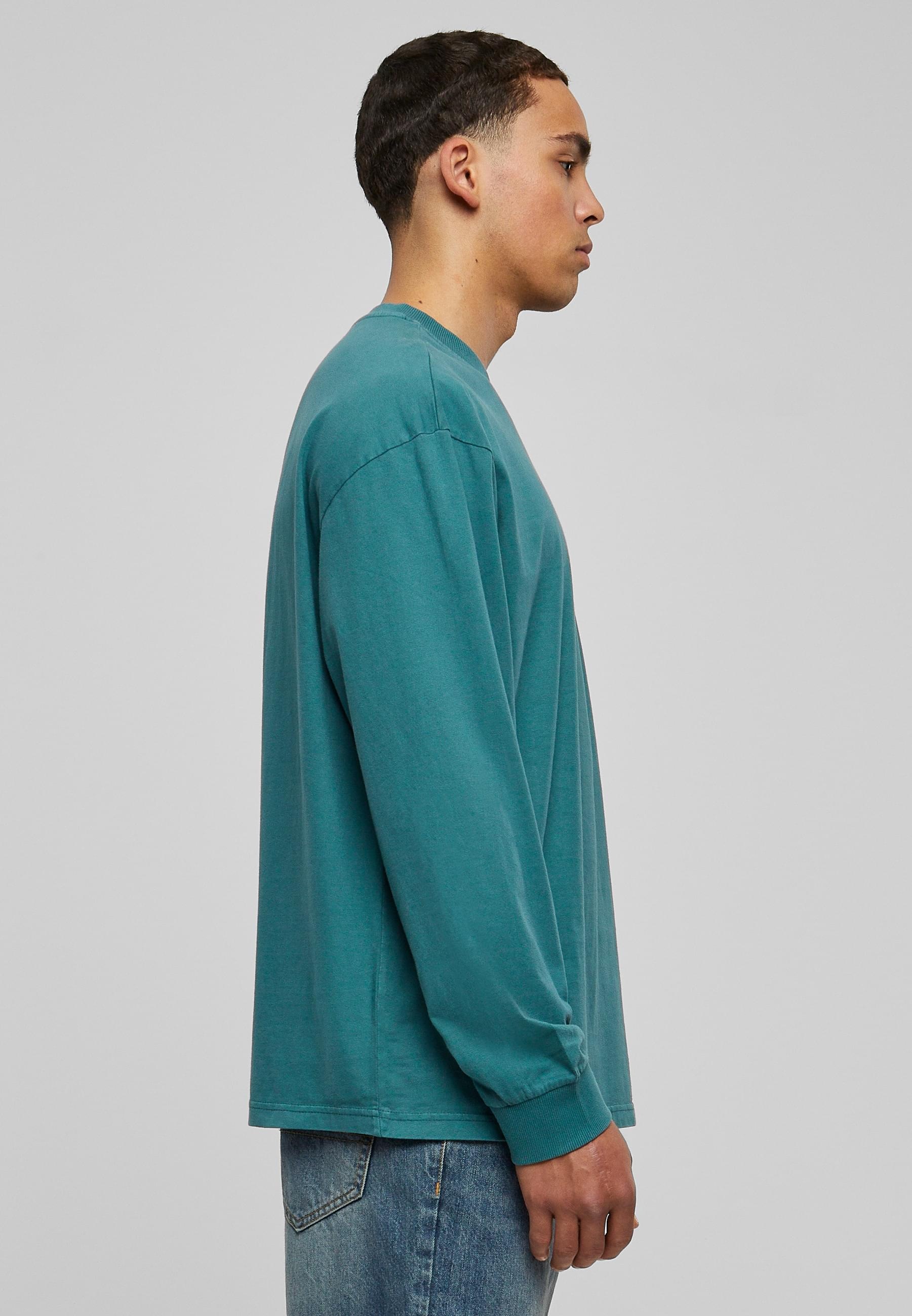 URBAN CLASSICS Longsleeve »Urban Classics Herren Pigment Dyed Pocket Longsleeve«, (1 tlg.)