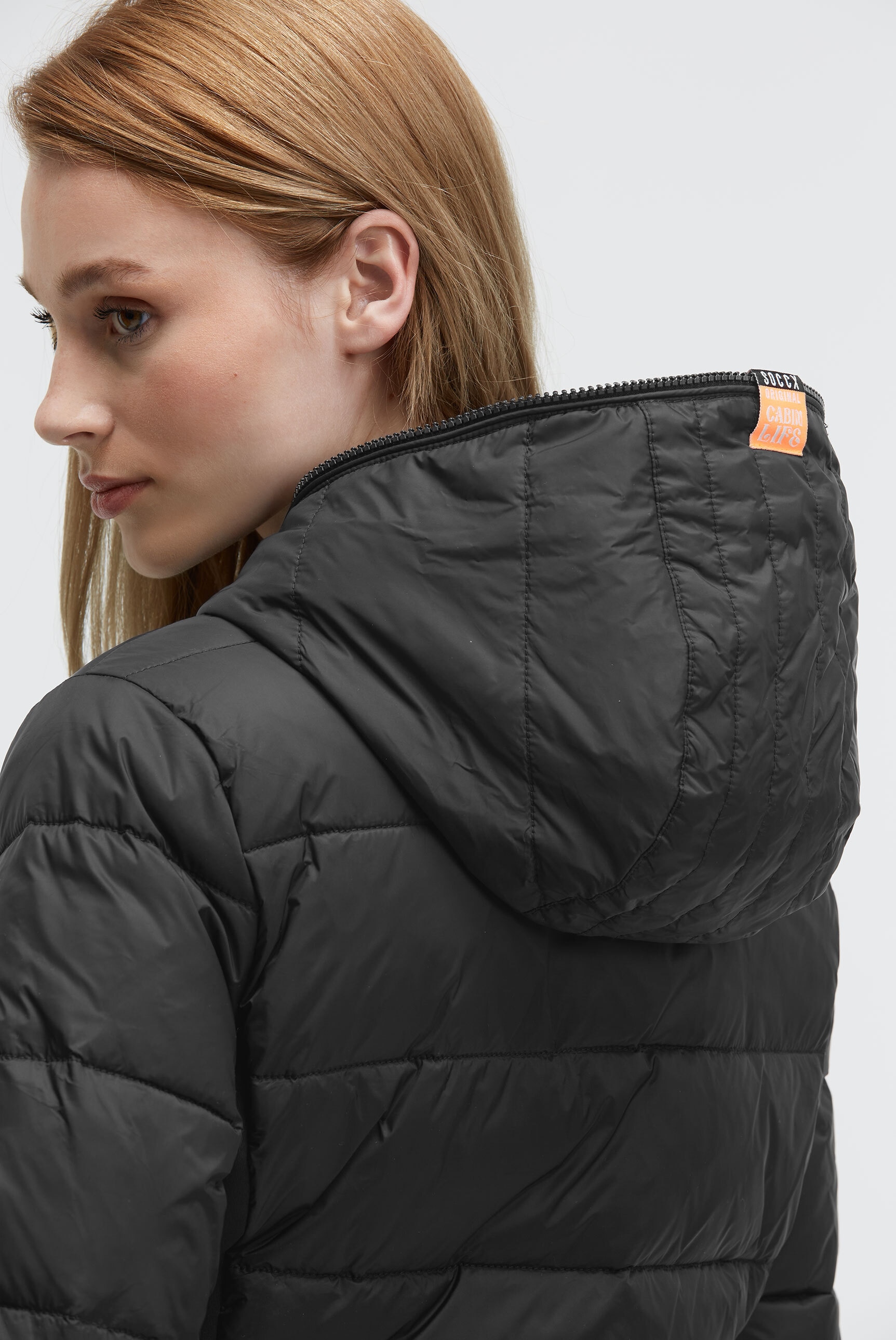SOCCX Winterjacke, mit Kapuze, mit Windbreaker-Bündchen