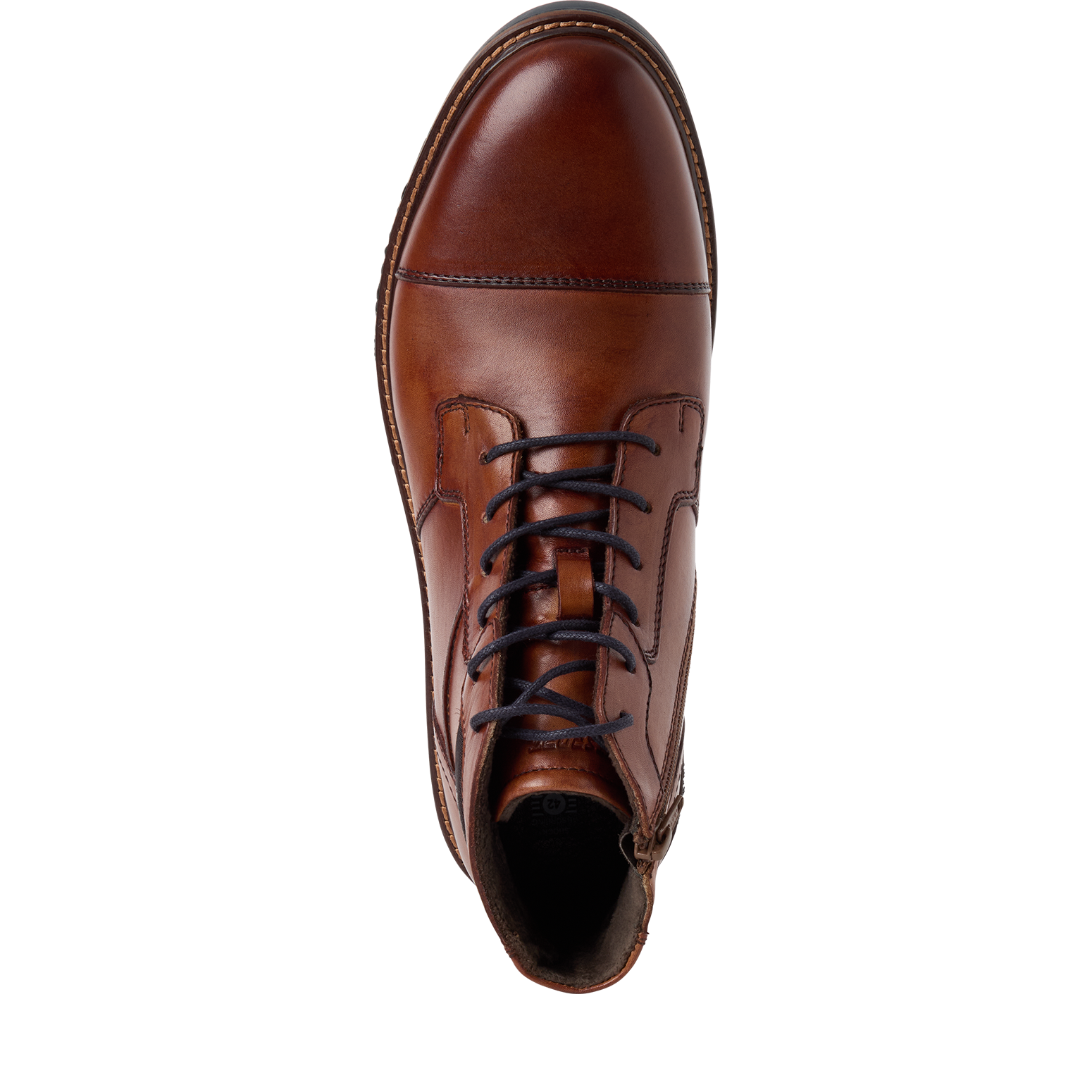 MARCO TOZZI Schnürstiefelette  Schnürboots, Herbstschuh, mit Kontrast-Rahmennaht