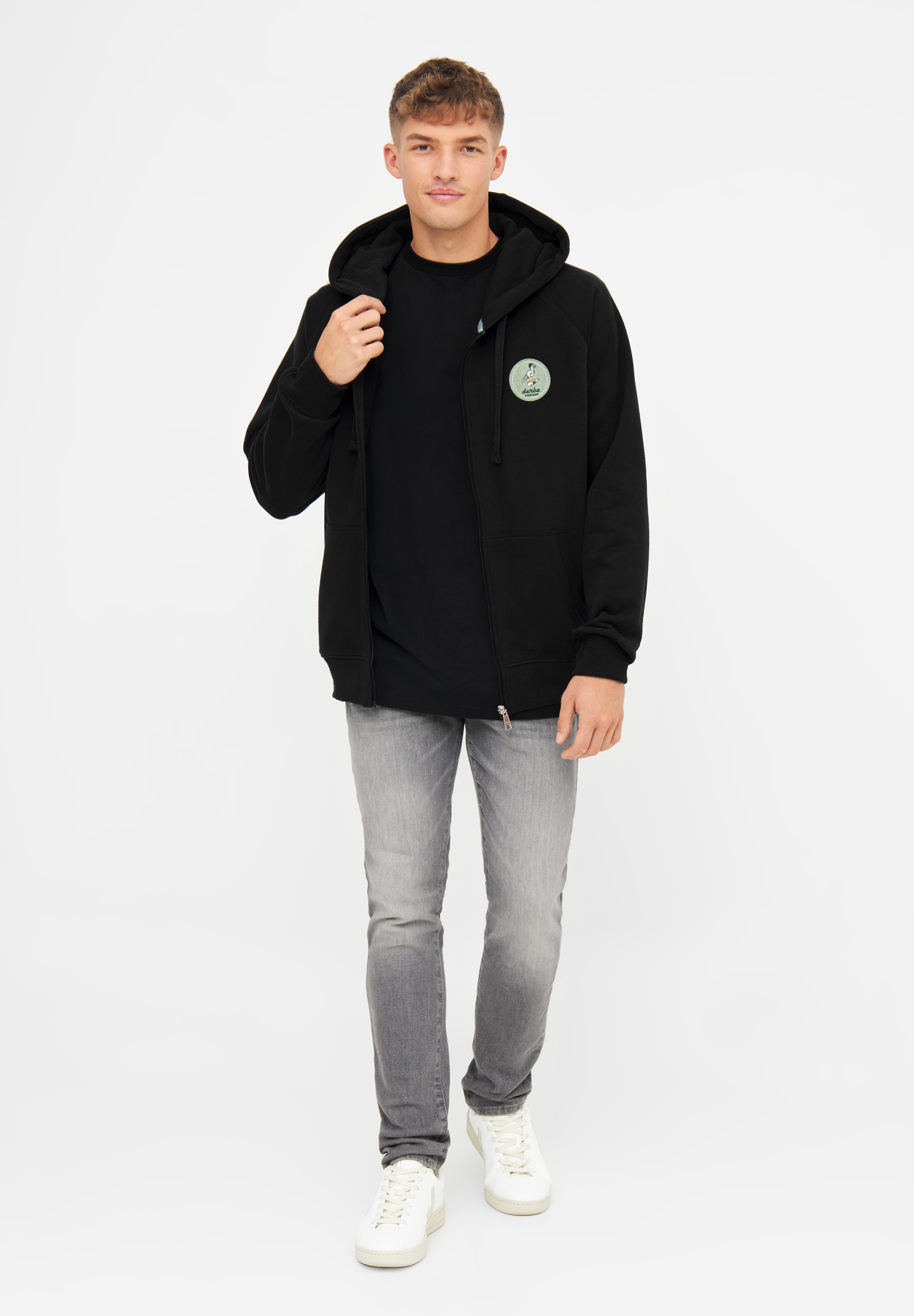 Derbe Sweatjacke »Sturmmöwe«, Reißverschluss, Nachhaltig, Organic Cotton, Gots