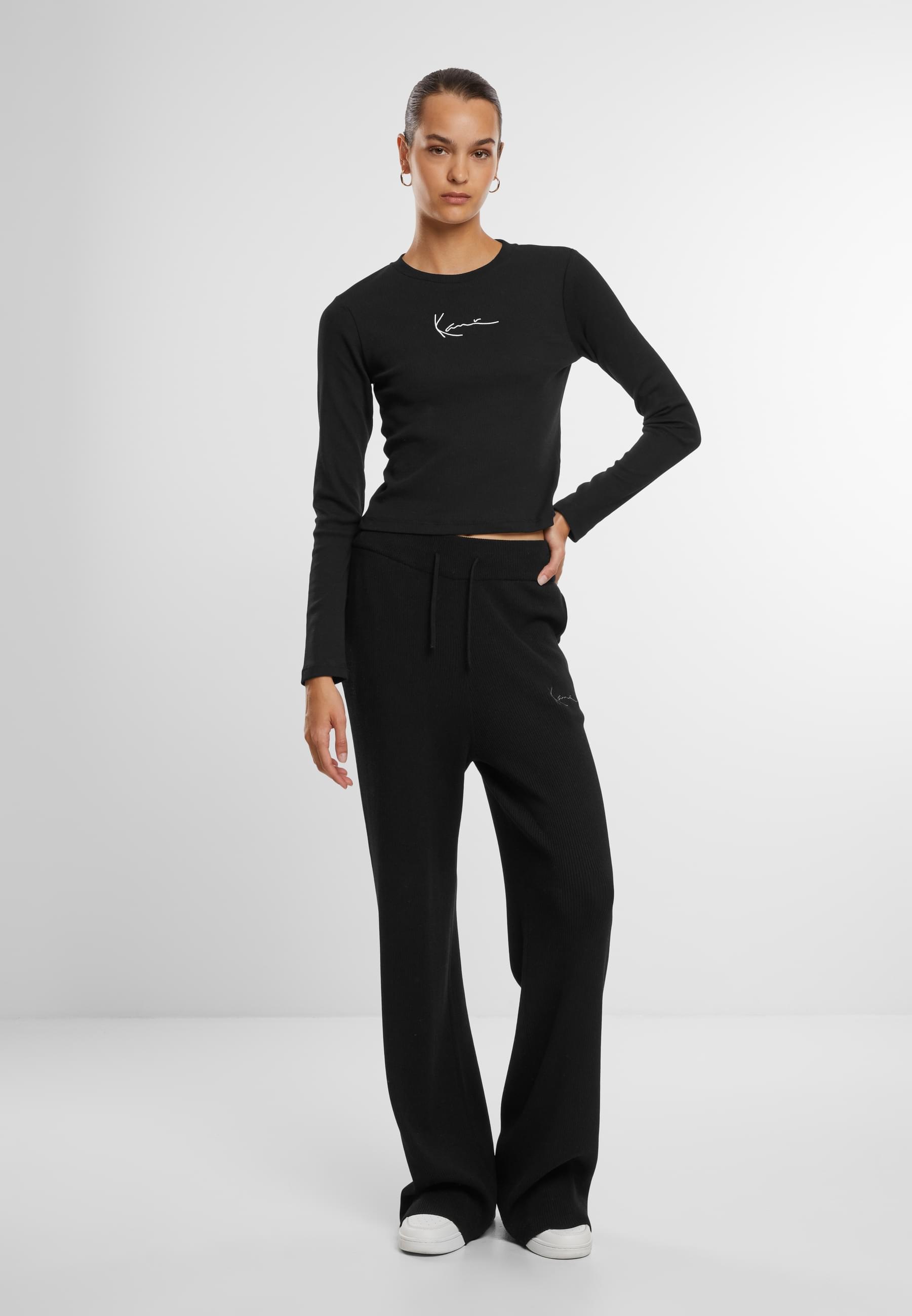 Karl Kani Longsleeve »Karl Kani Karl Kani Small Signature Short Rib LS«, (1 tlg.)